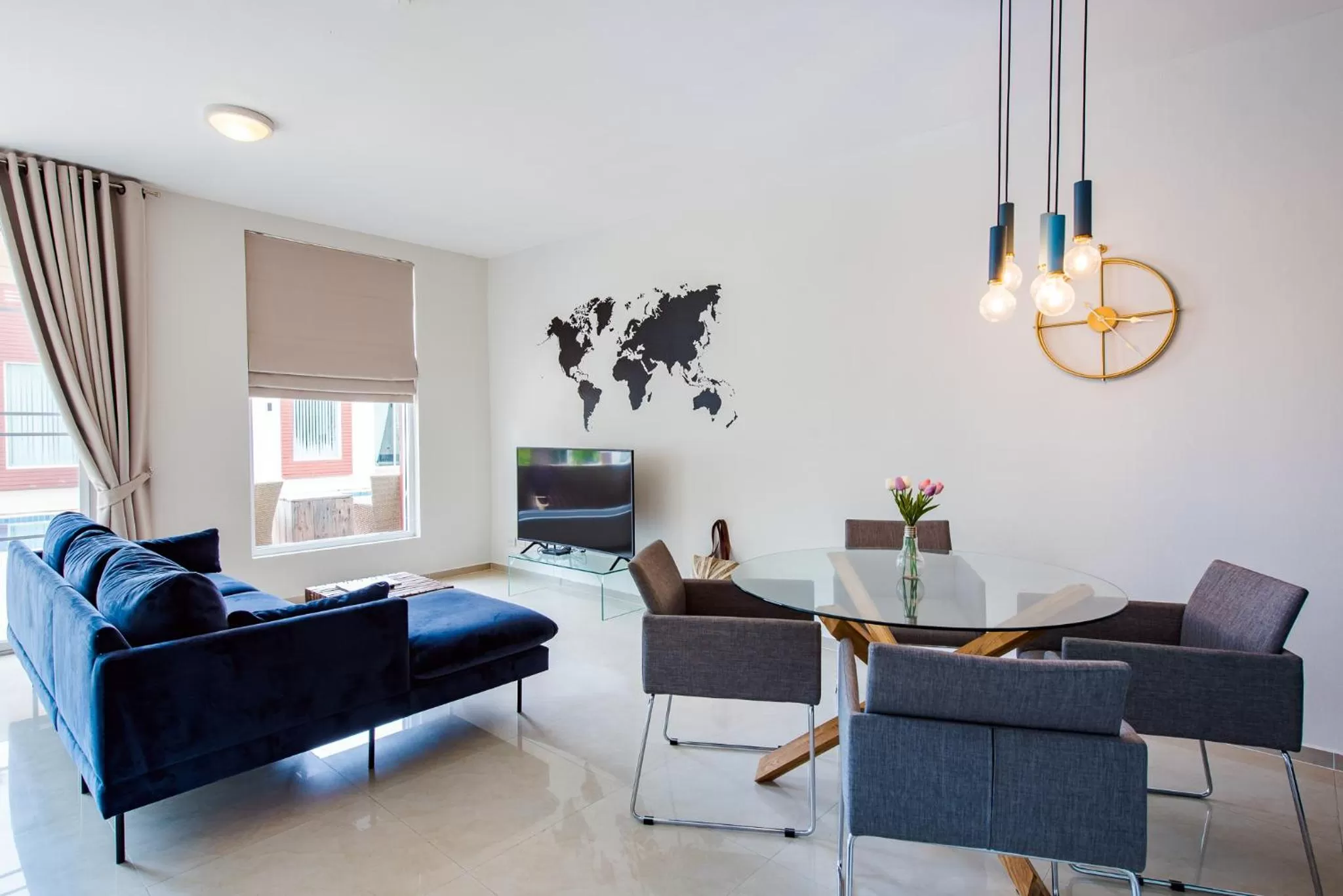 Living room in The Beach Village Resort