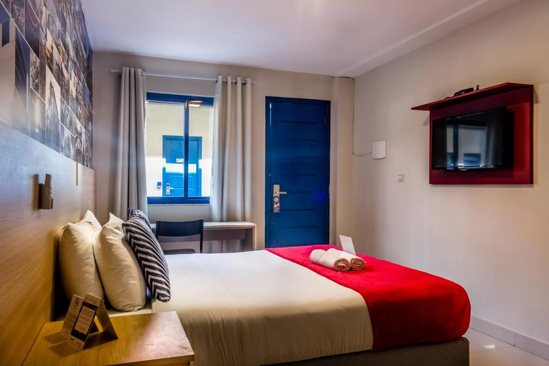 Bedroom in Injoy Suítes & Aparts