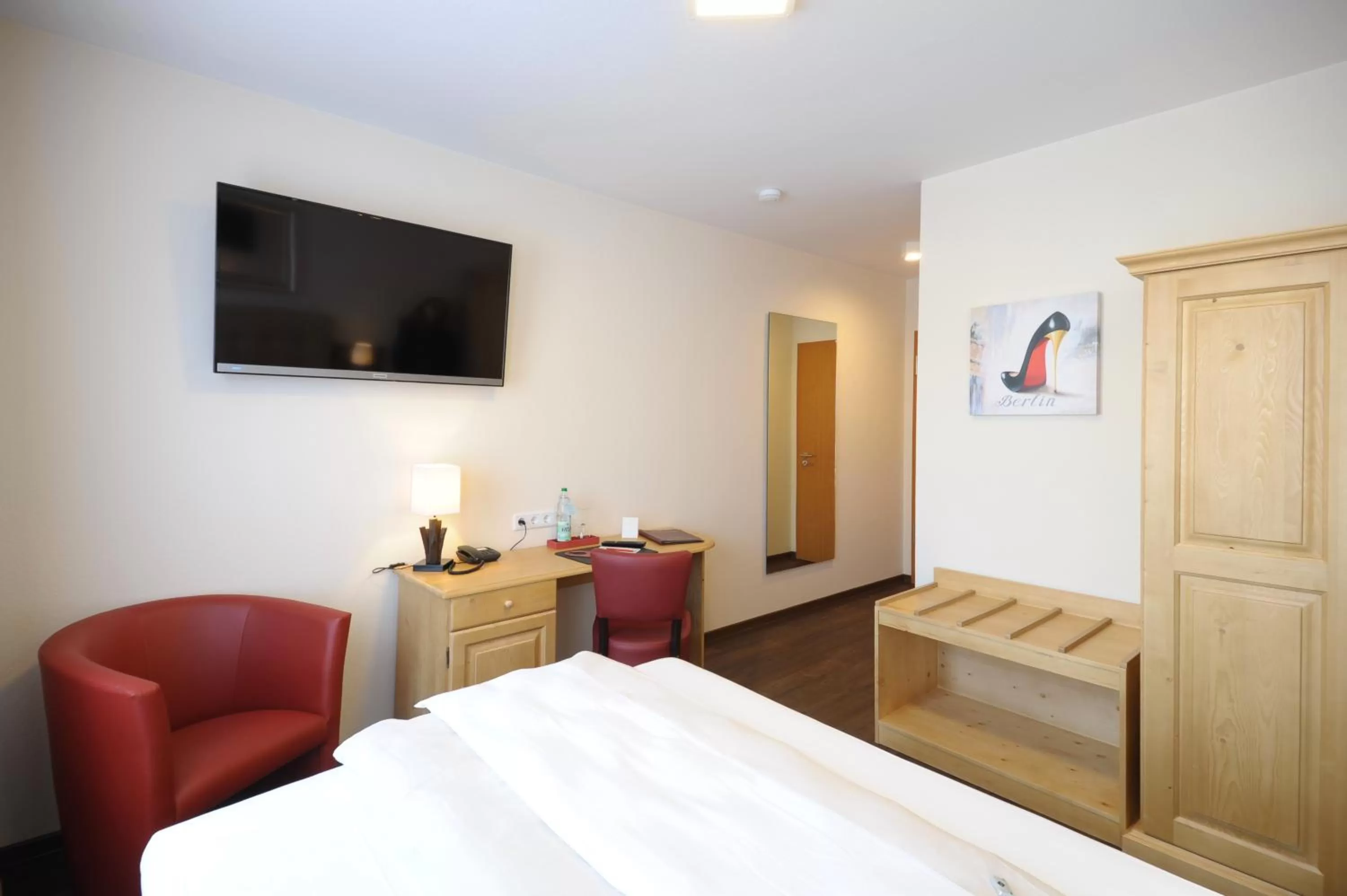 Photo of the whole room, Bed in Burgdorfs Hotel & Restaurant