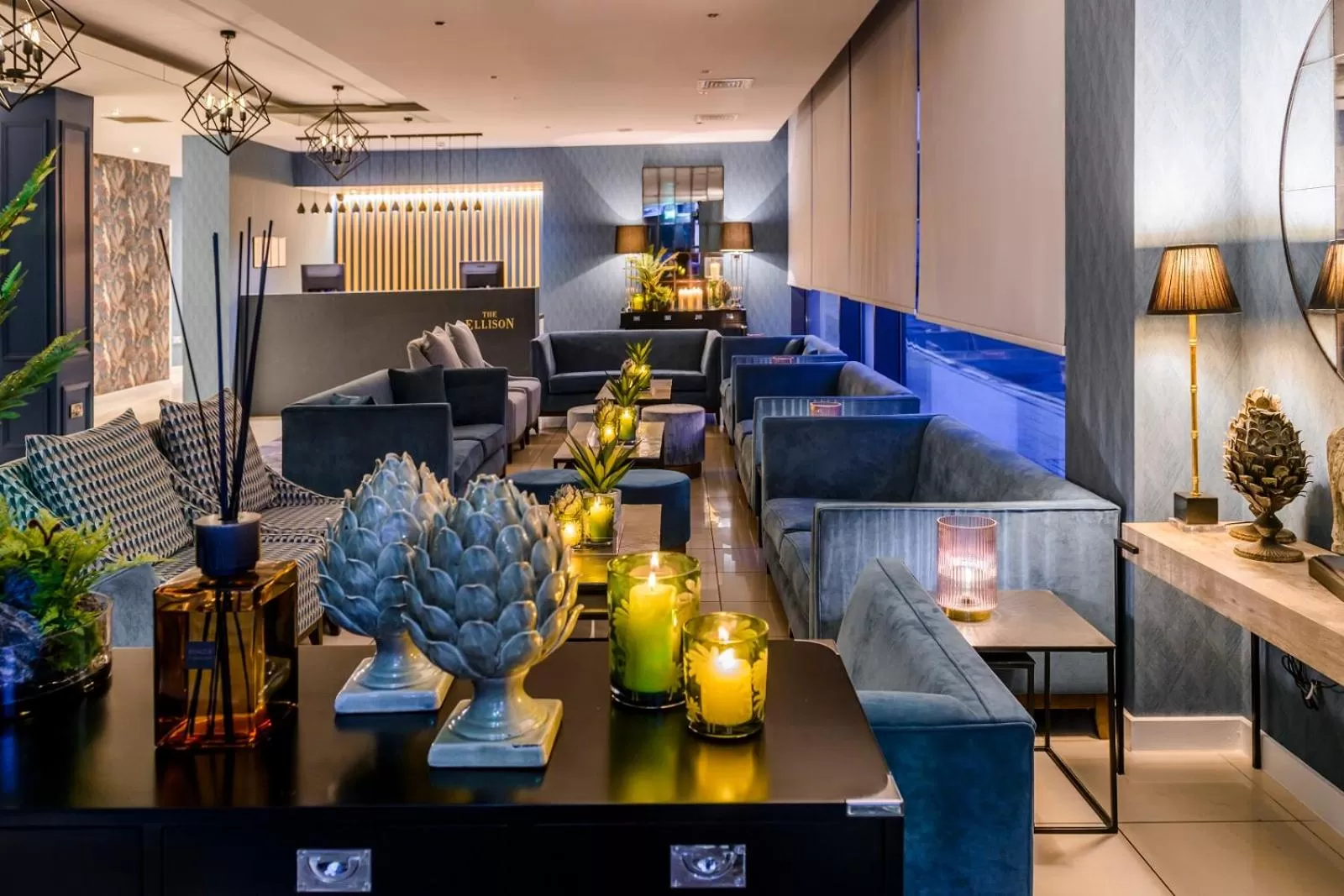 Seating area in The Ellison