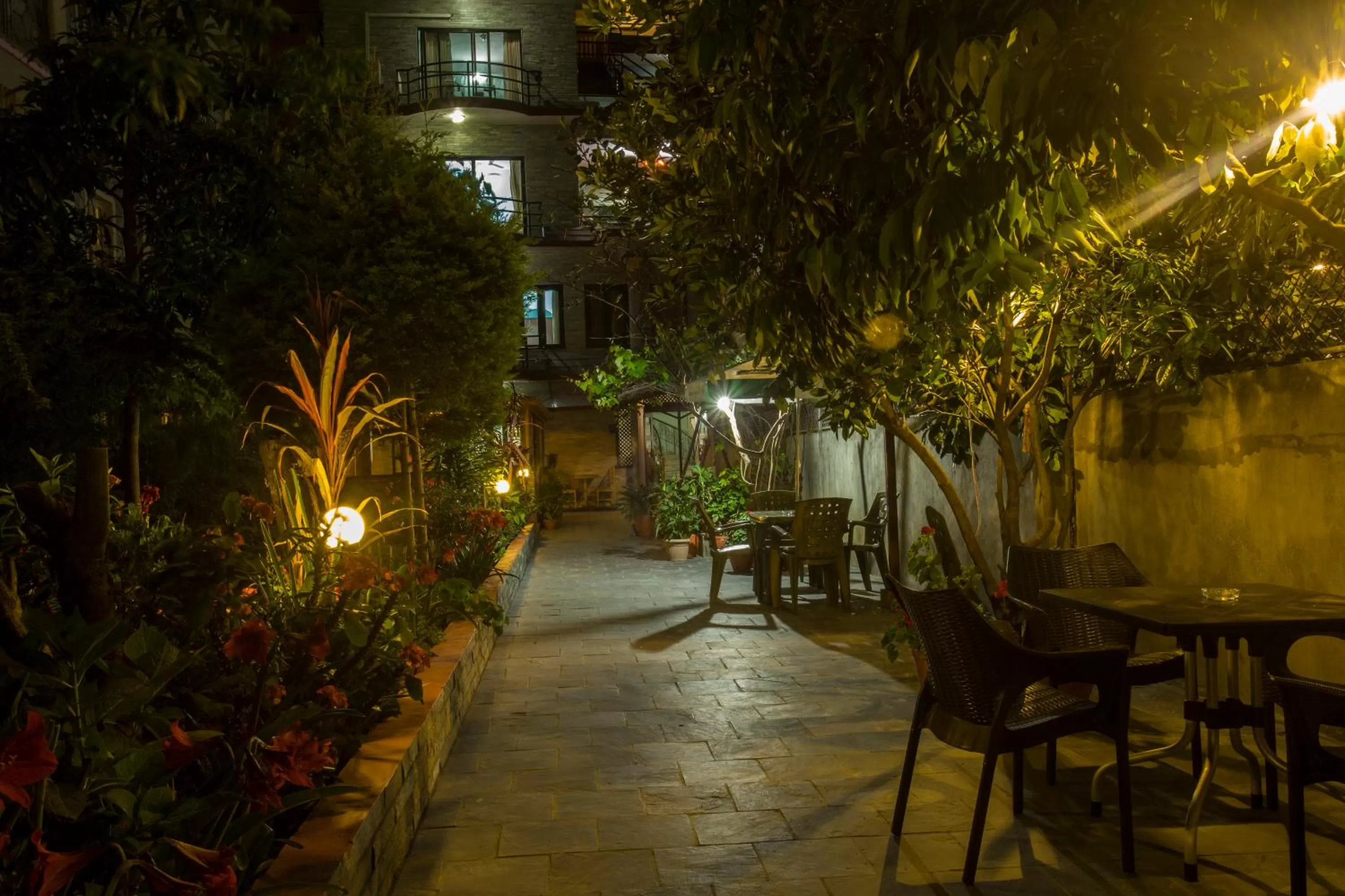 Garden in The North Face Inn