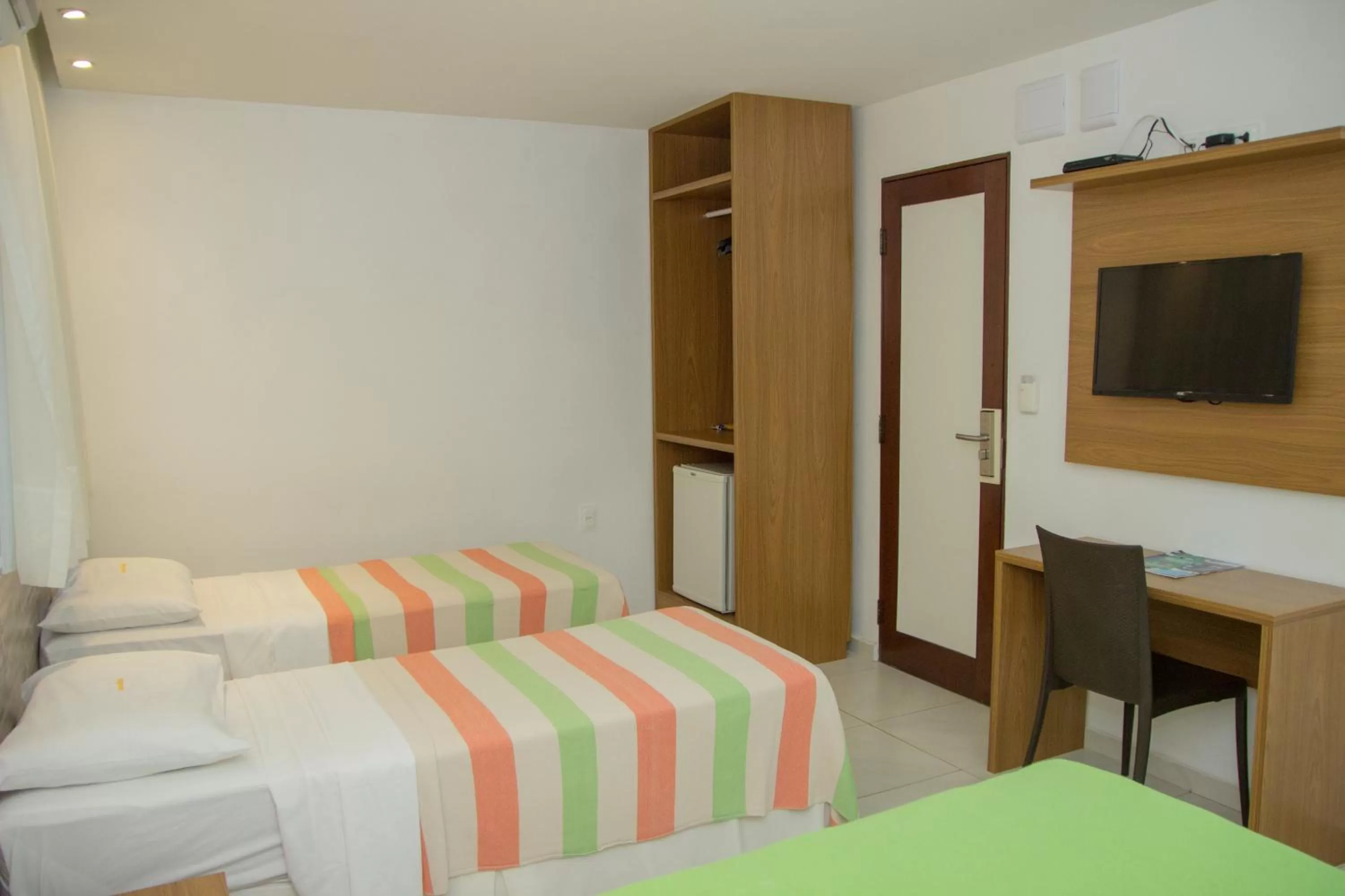 Bed in Hotel Costa do Atlântico