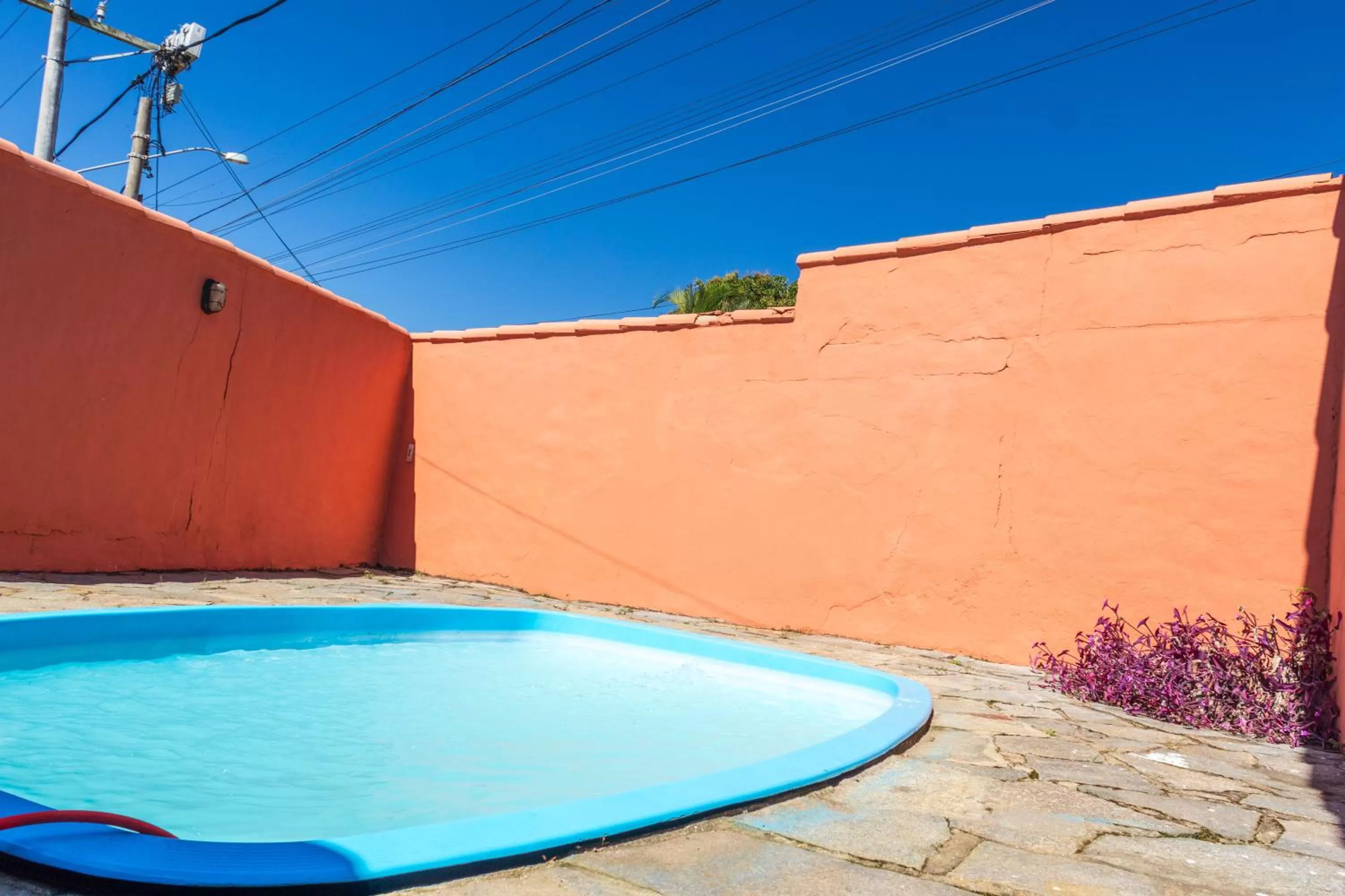 Pool view in Pousada dos Coqueiros Búzios