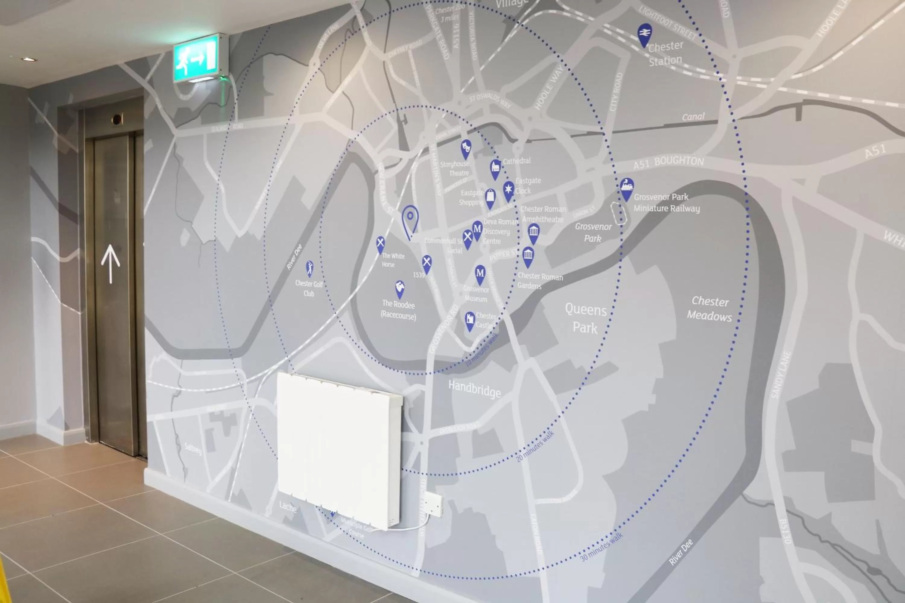 Property building in Holiday Inn Express, Chester Racecourse by IHG