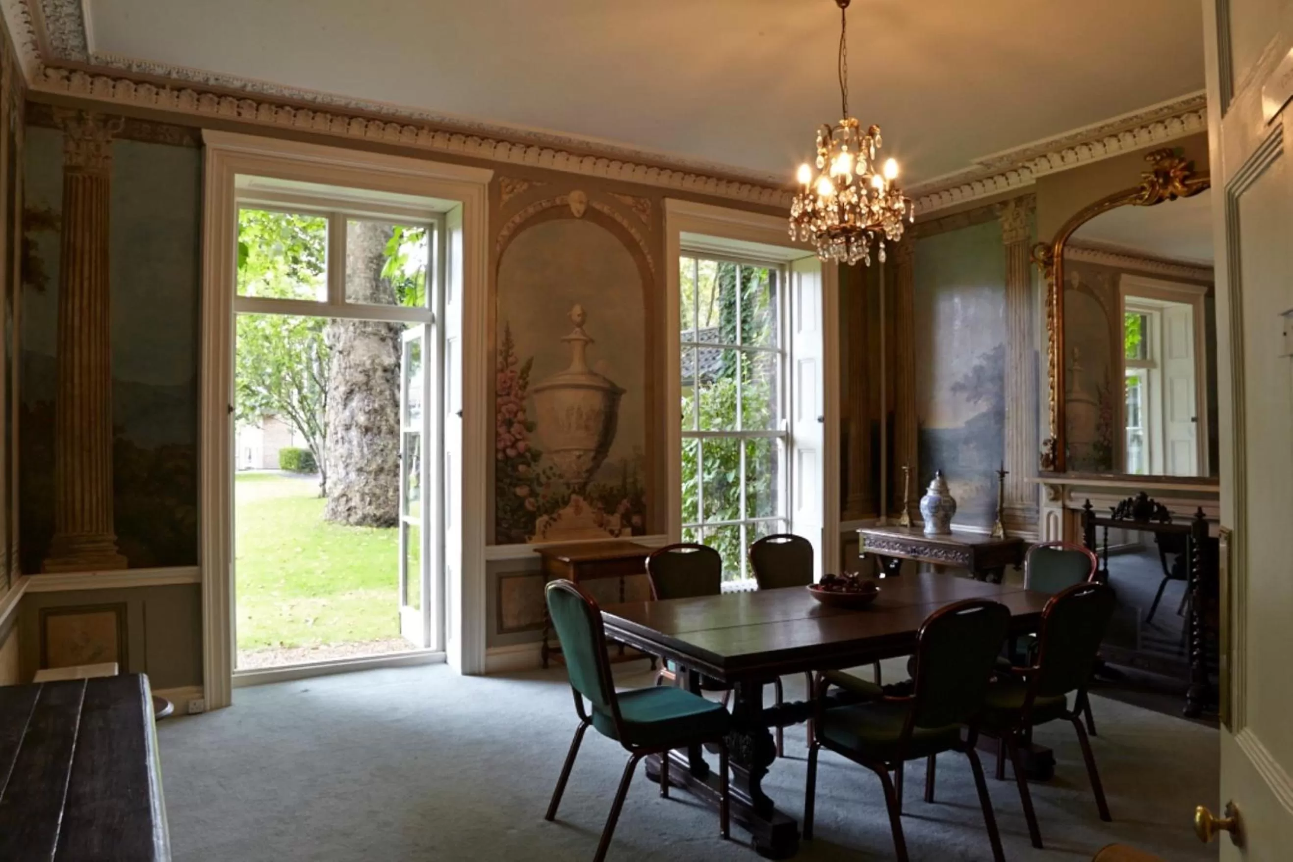 Seating area in The Royal Foundation of St Katharine