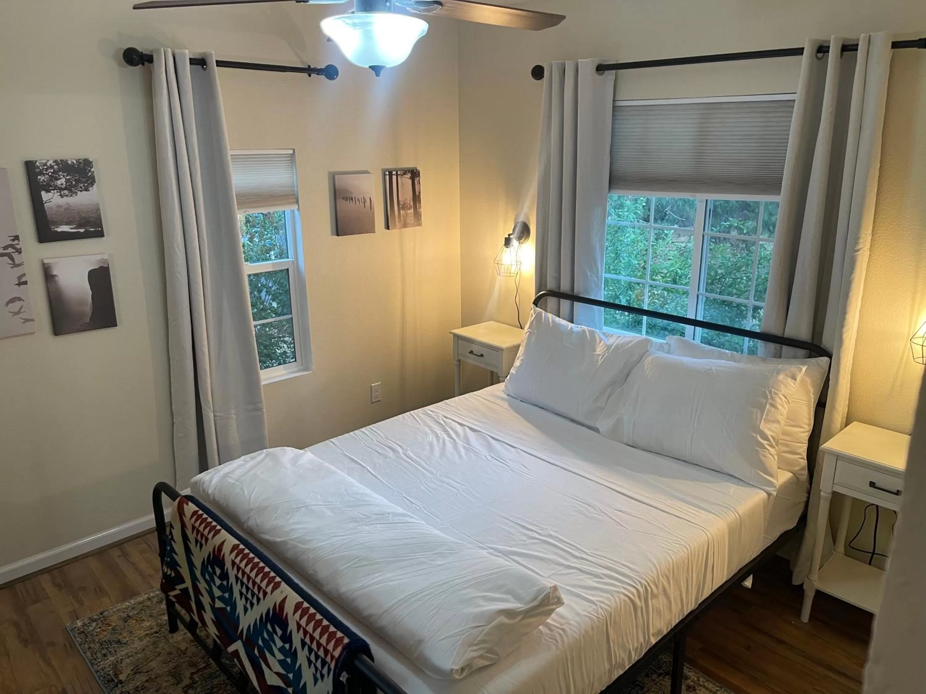 Bed in Yosemite Basecamp