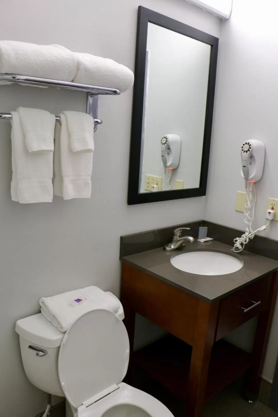 Bathroom in Quality Inn & Suites Watertown Fort Drum