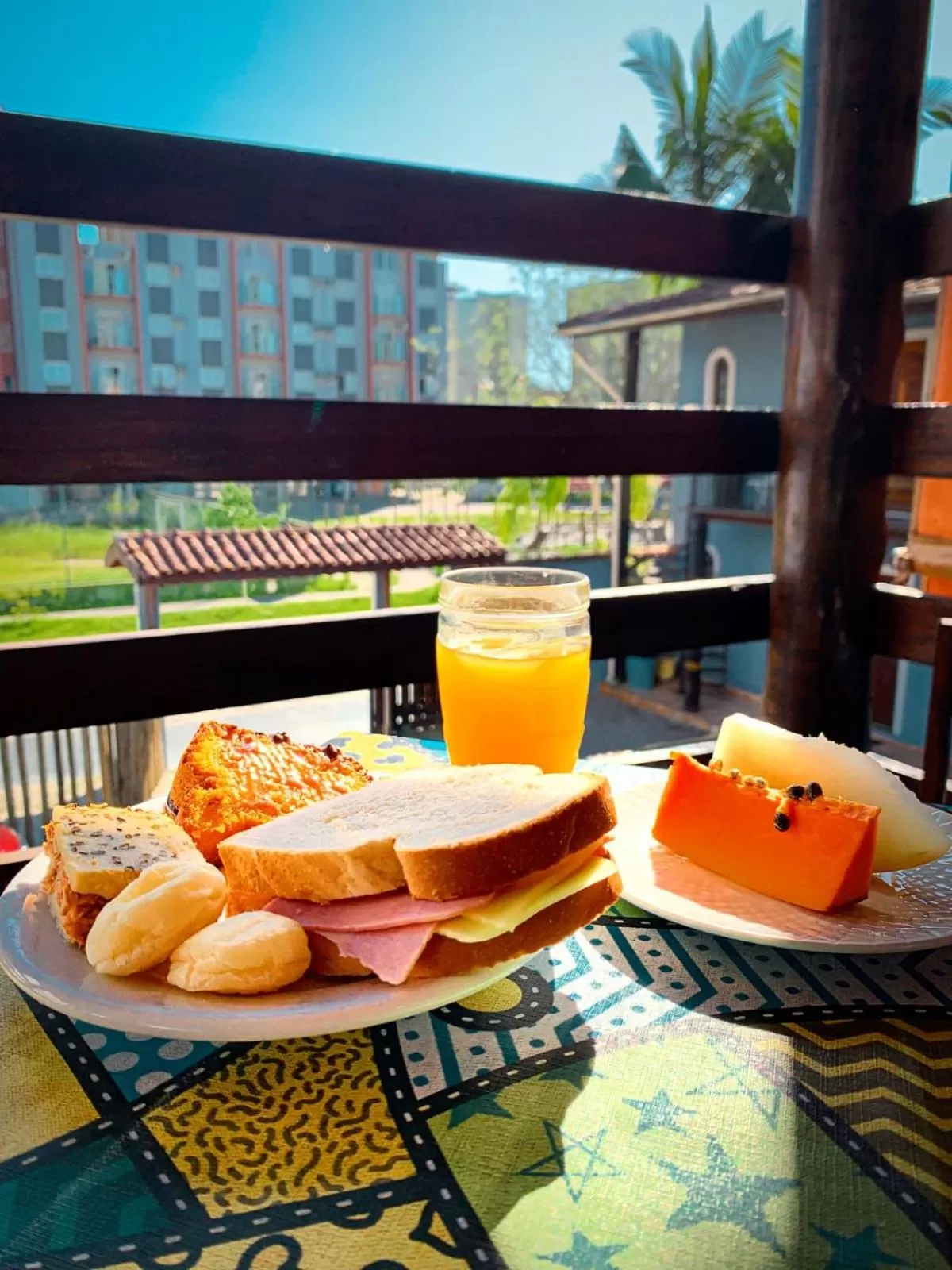 Breakfast in Beija Flor Pousada