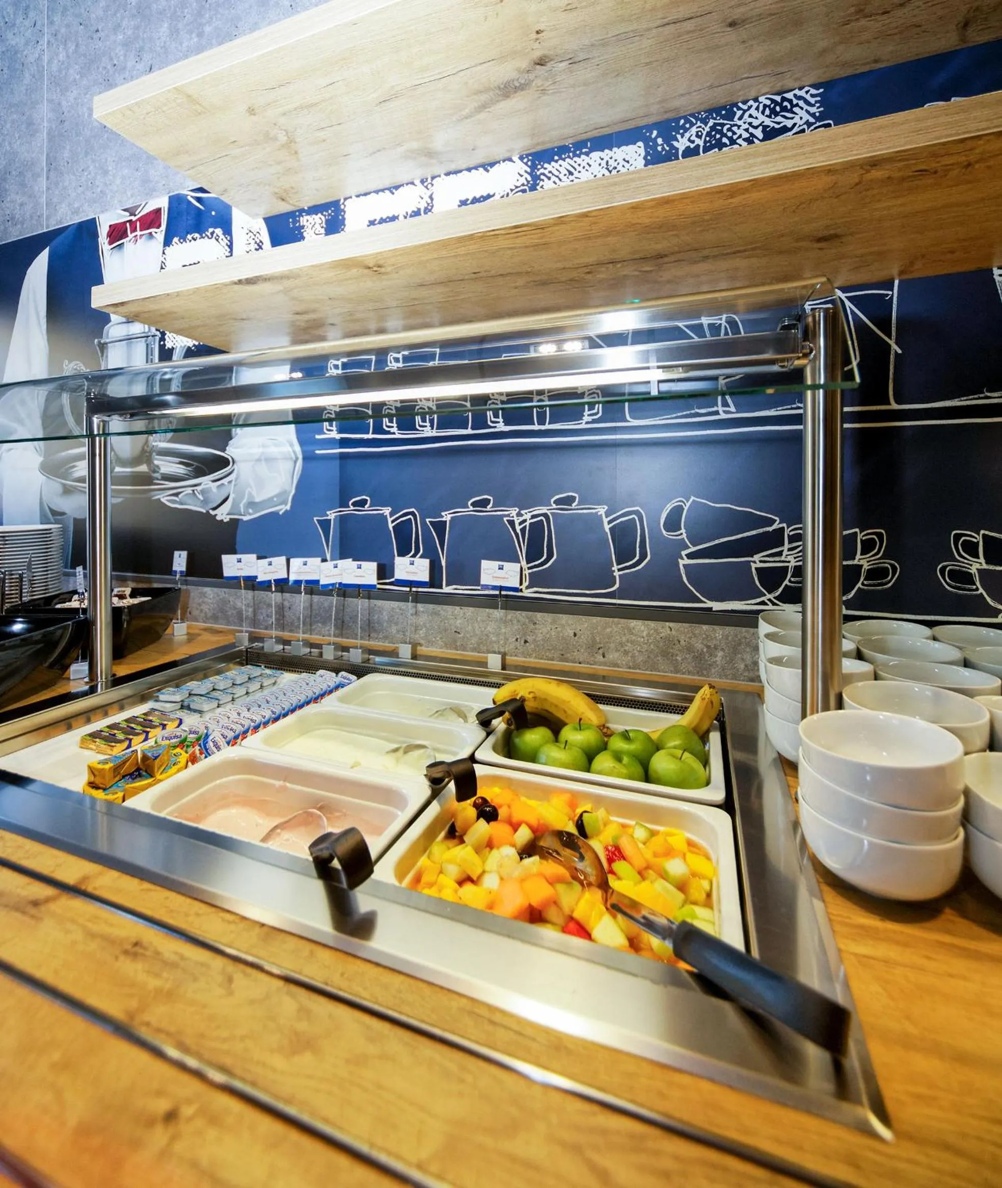 Buffet breakfast in ibis budget Ludwigsburg