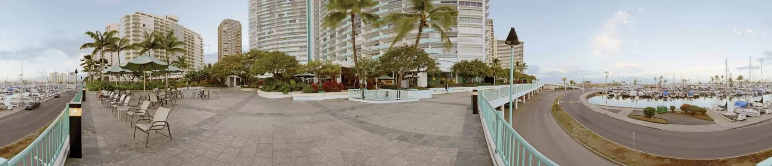 View (from property/room) in Waikiki Marina Resort at the Ilikai