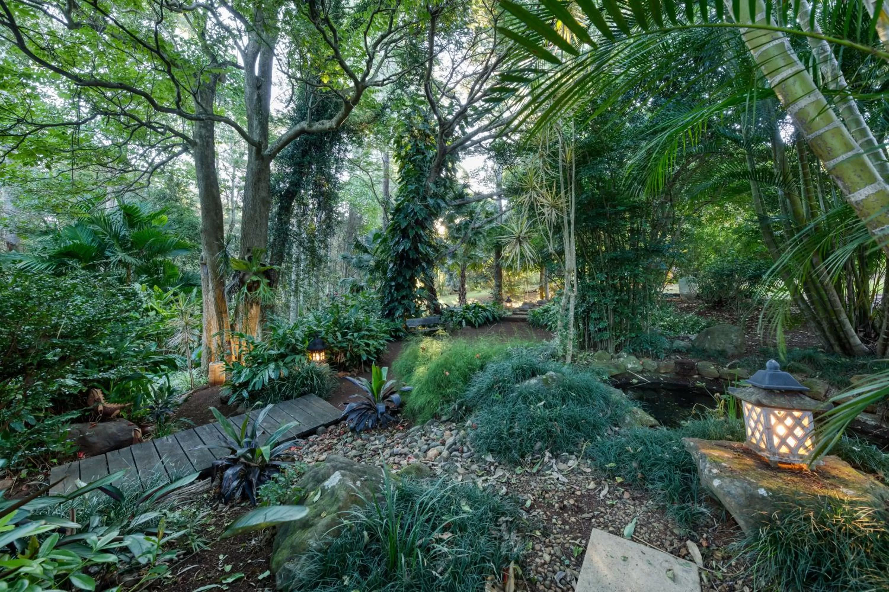 Garden in Taman Sari Luxury Private Pavilions - Pet Friendly Accomodation