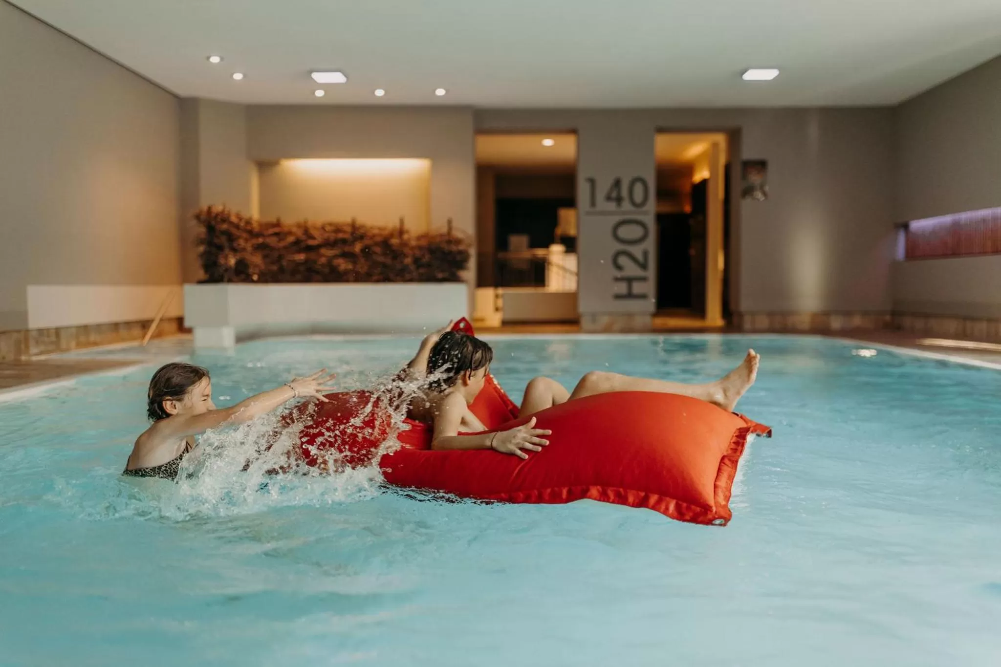 Pool view in TheResi Appartements