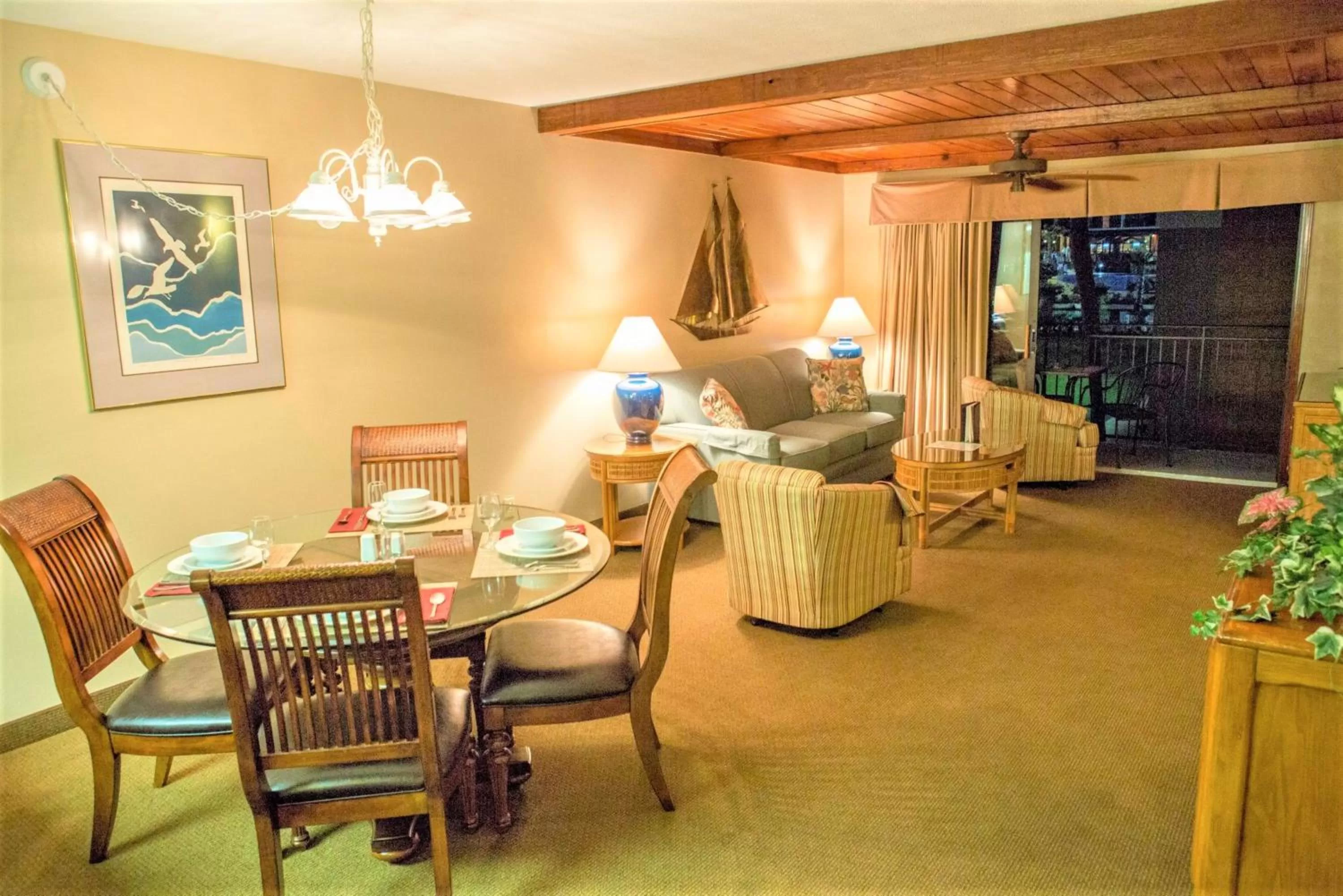 Living room in Royal Holiday Beach Resort