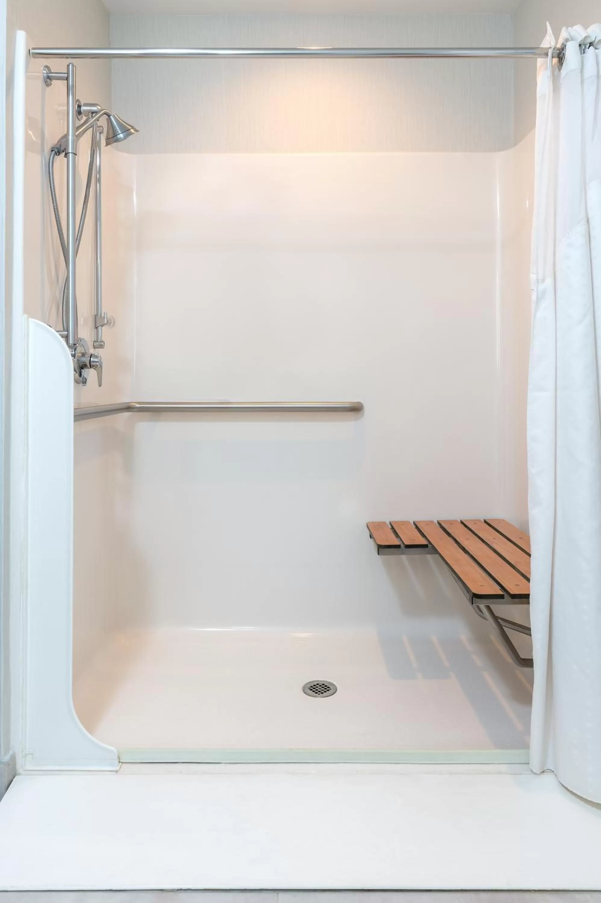 Shower in Holiday Inn Express Hotel & Suites Clifton Park by IHG