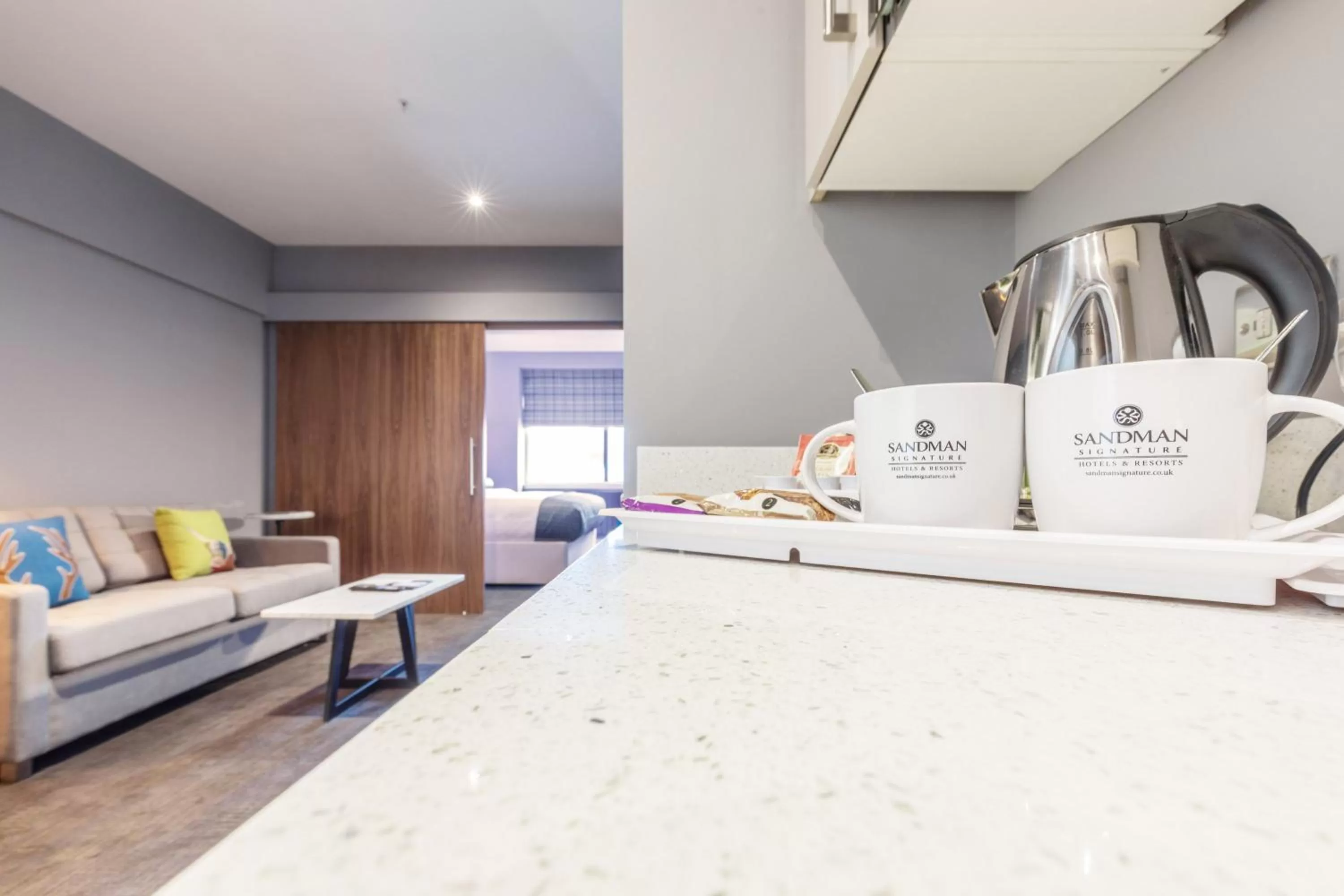 Kitchen or kitchenette in Sandman Signature Aberdeen Hotel & Spa