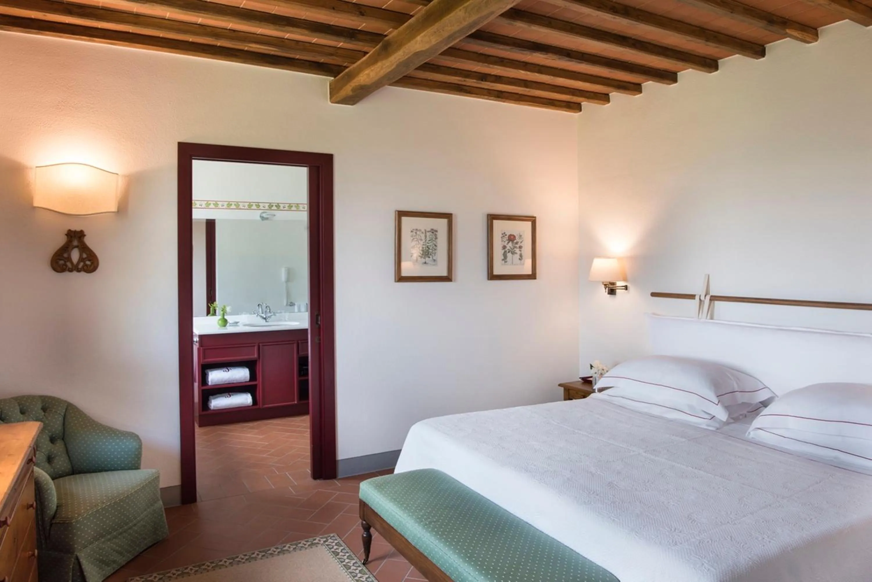 Bedroom, Bed in Hotel Le Fontanelle