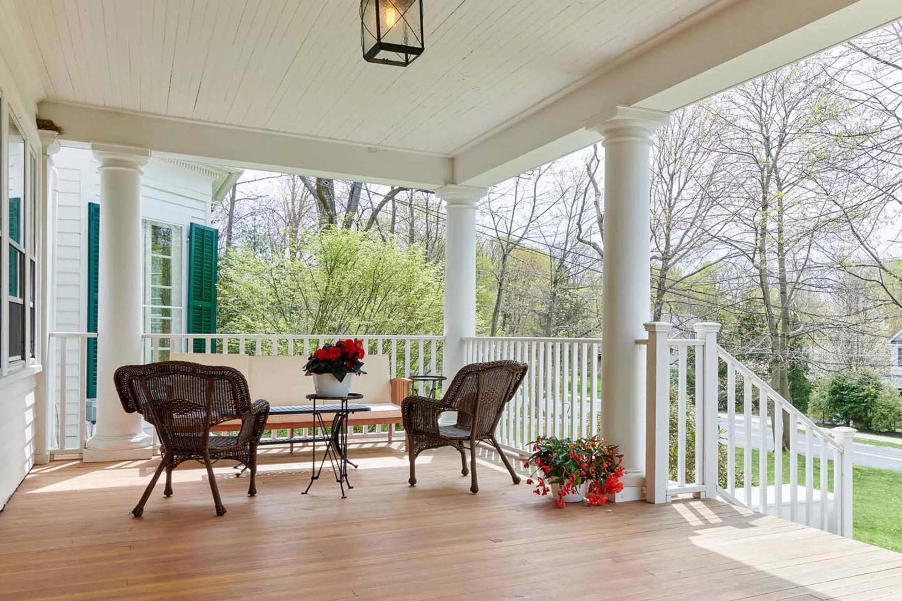 Seating area in The Dewey by The Lenox Collection