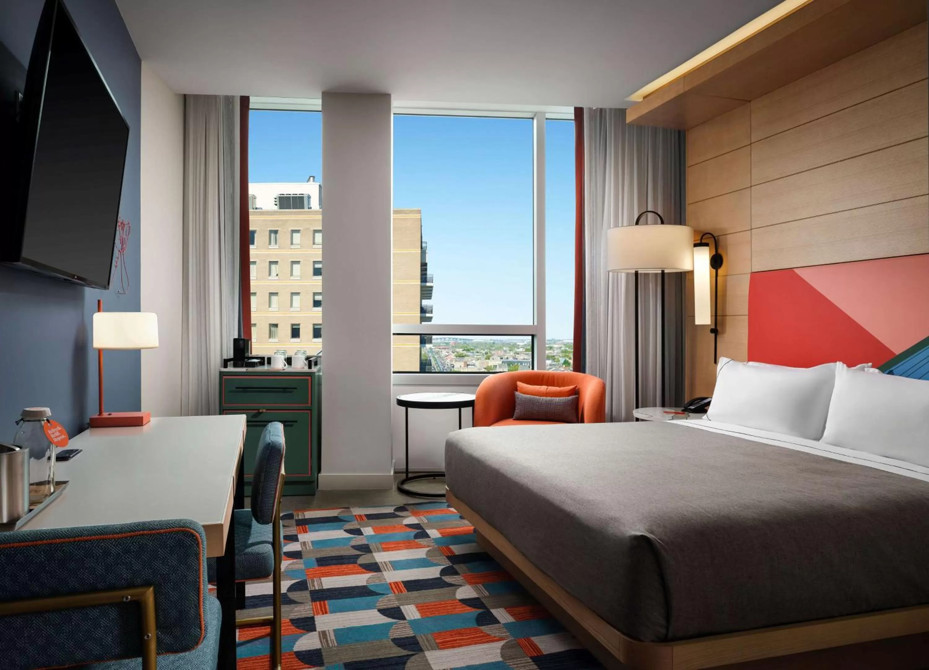 Bedroom, Bed in Canopy by Hilton New Orleans Downtown