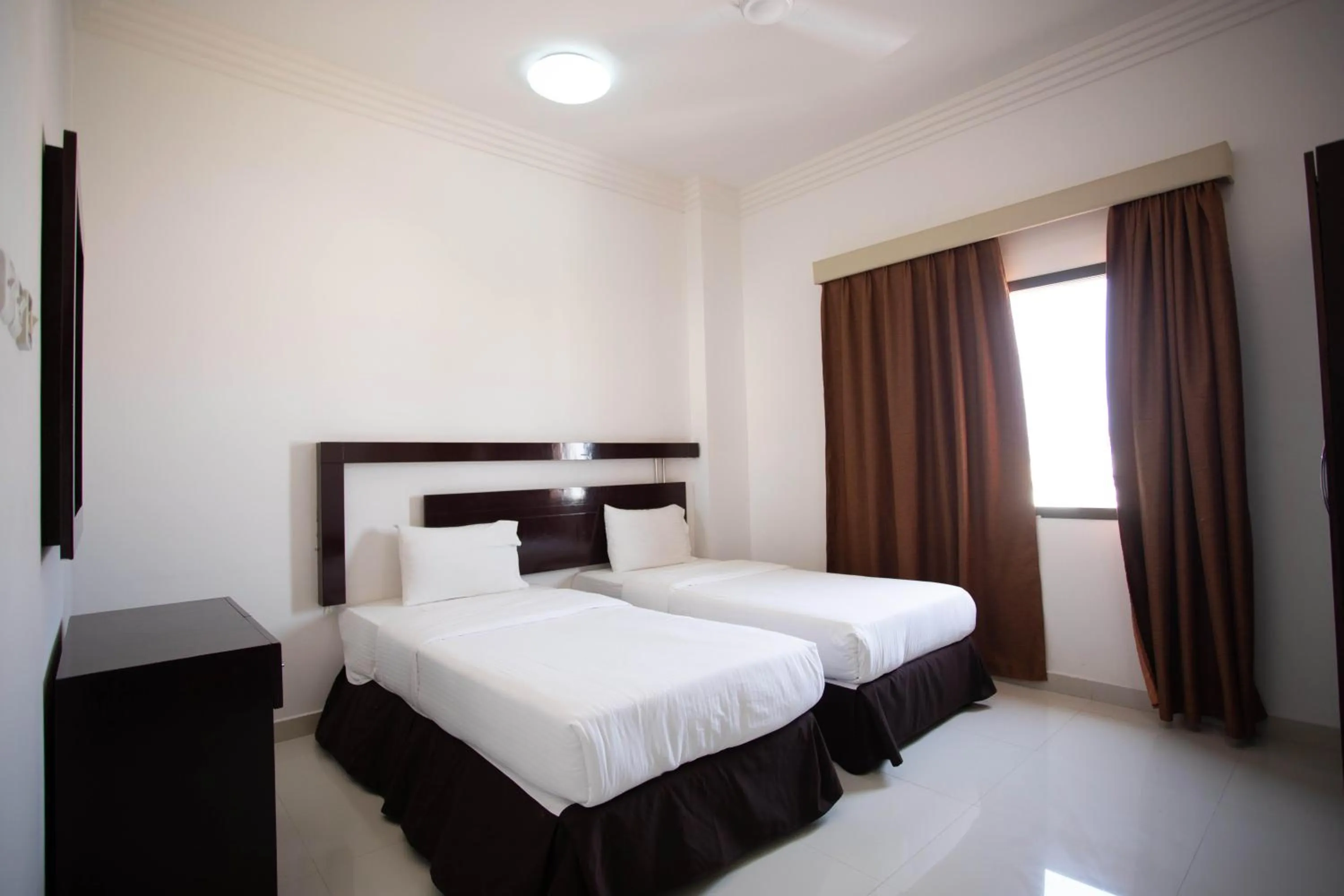 Bed in Star Emirates Furnished Apartment