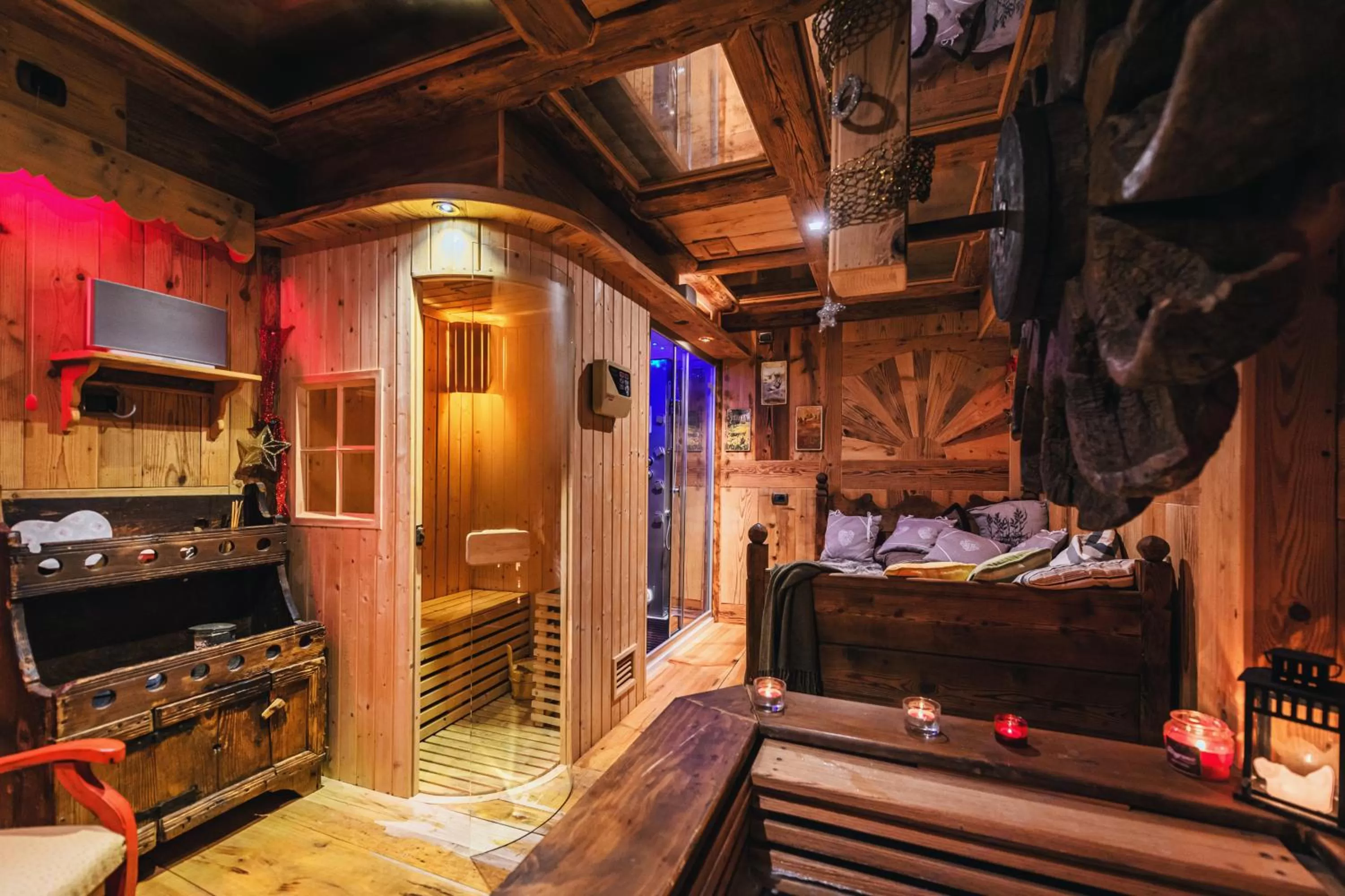 Spa and wellness centre/facilities in Hotel Chalet La Meridiana