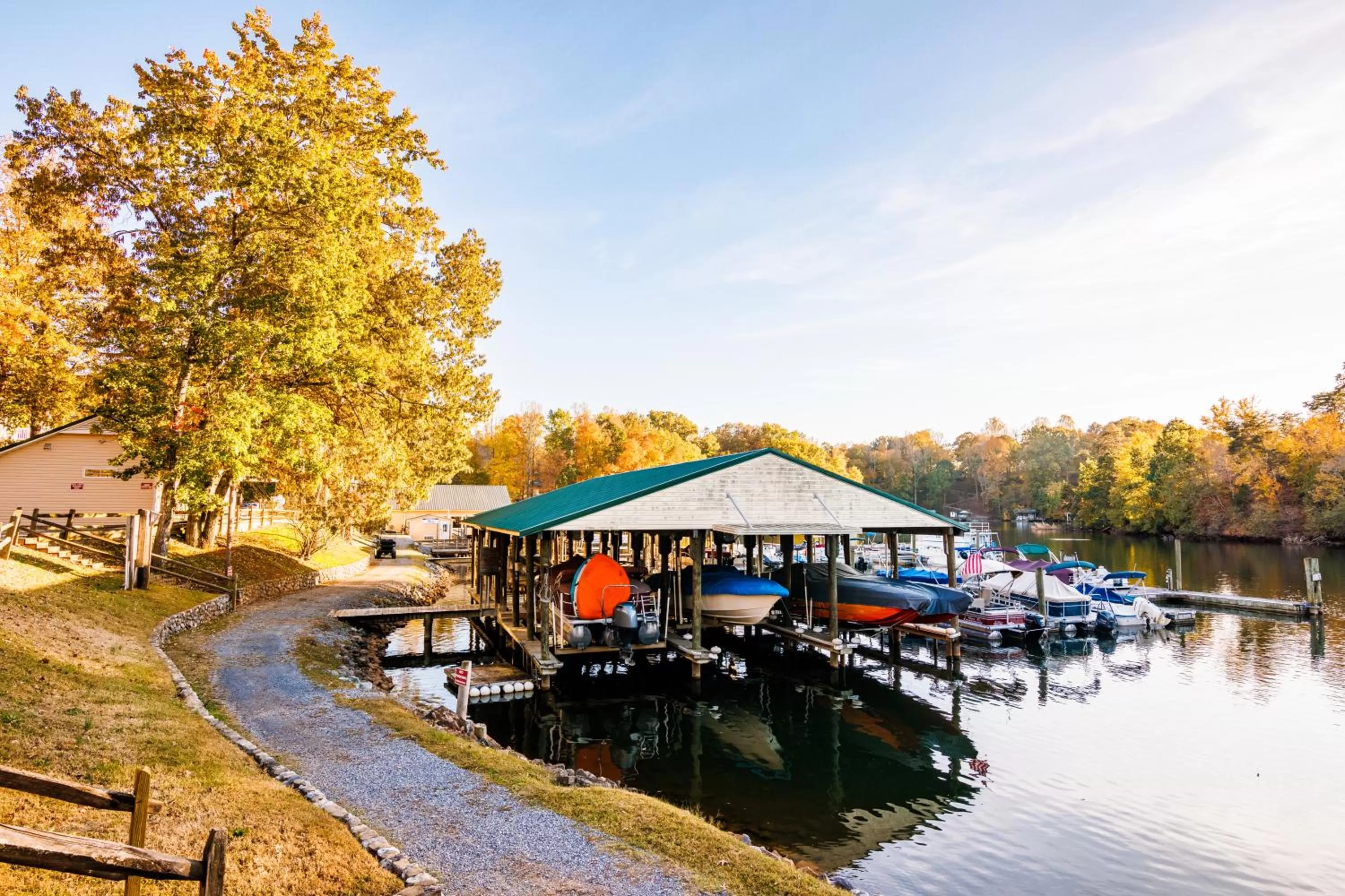 Lake view in Halesford Harbour Resort - Smith Mountain Lake