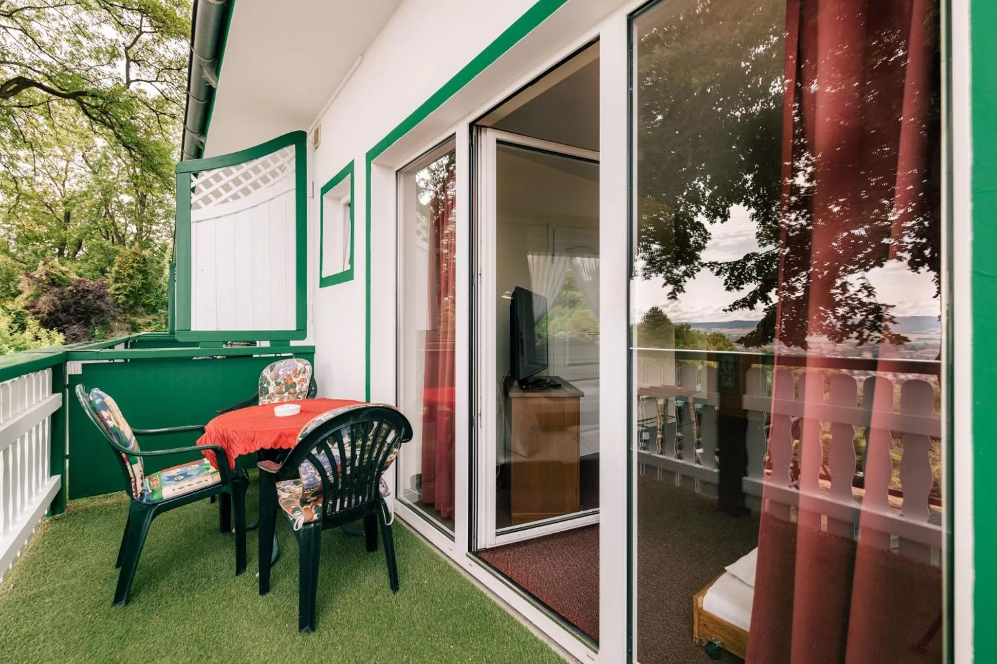 Balcony/Terrace in Hotel Hasenjäger