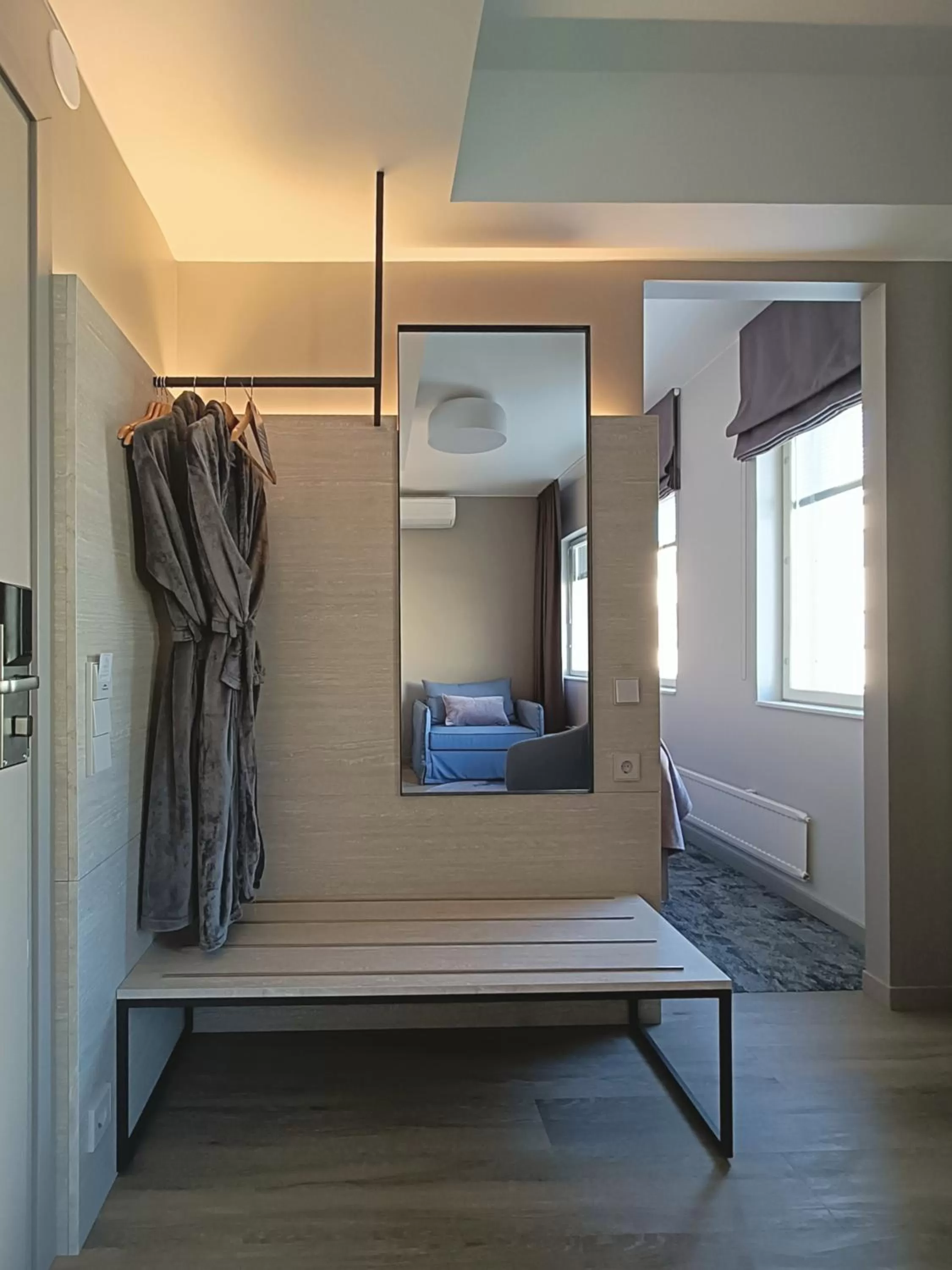 Living room, Bed in SpaHotel Hamina