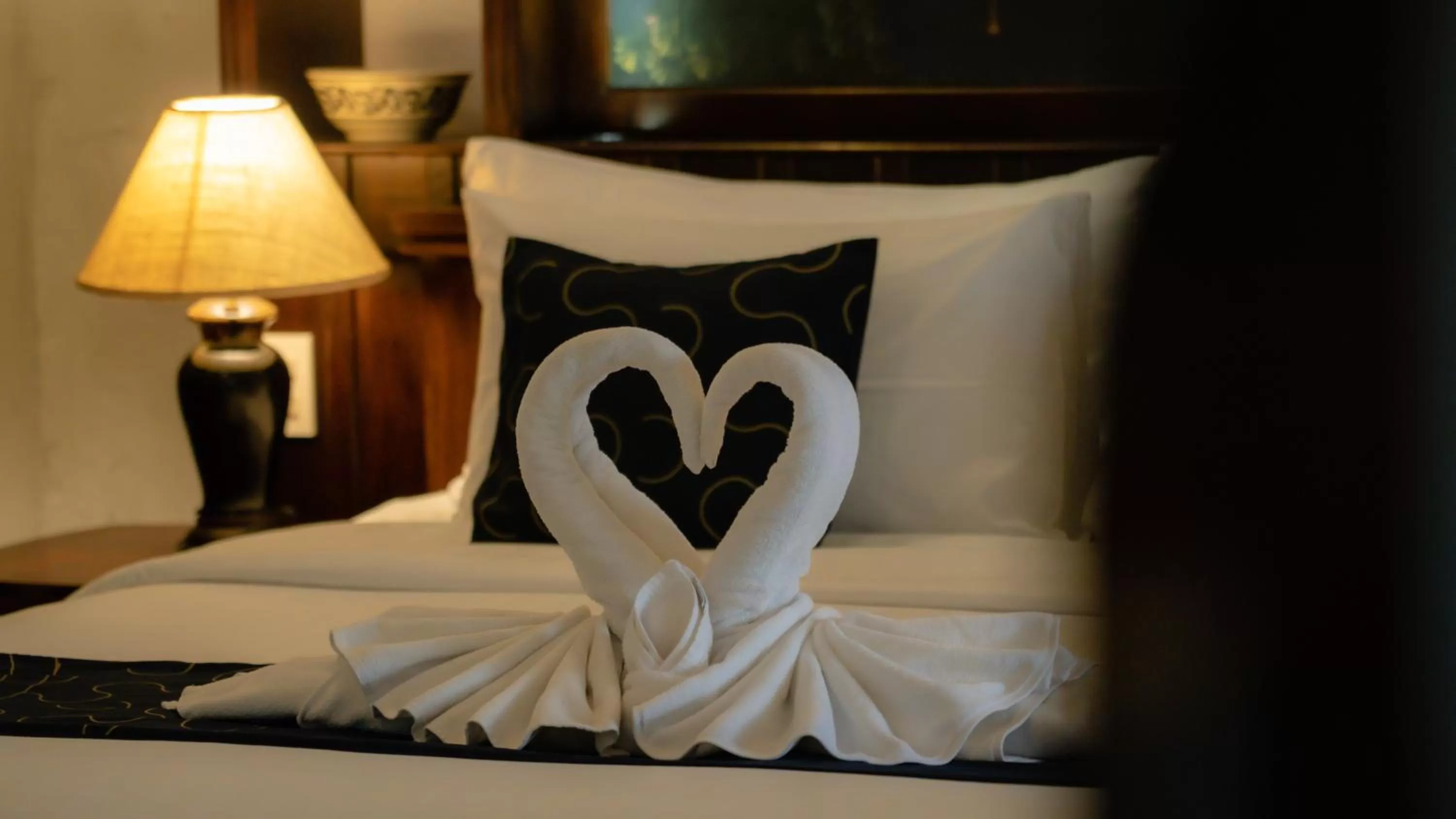 Decorative detail, Bed in Cheva Gallery Boutique Hotel