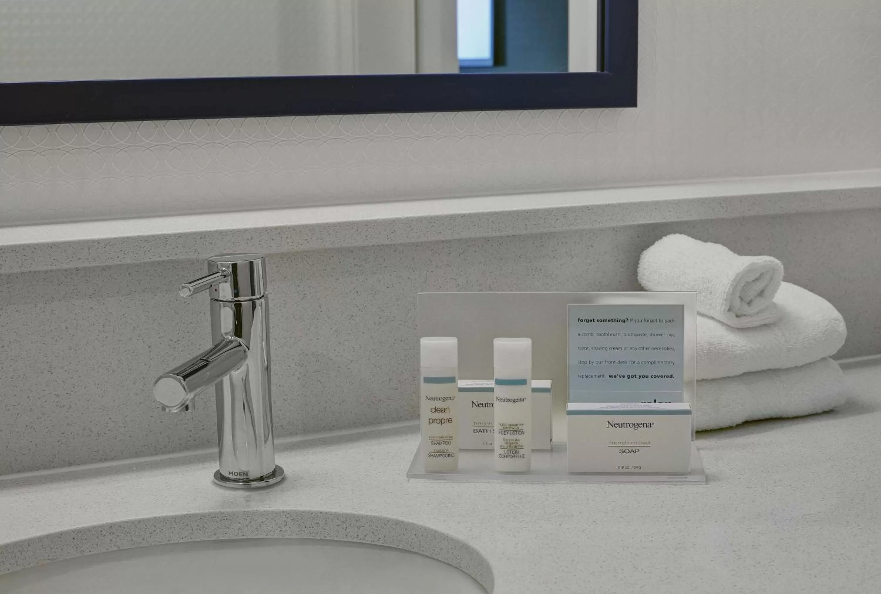 Bathroom in Hampton Inn Peterborough