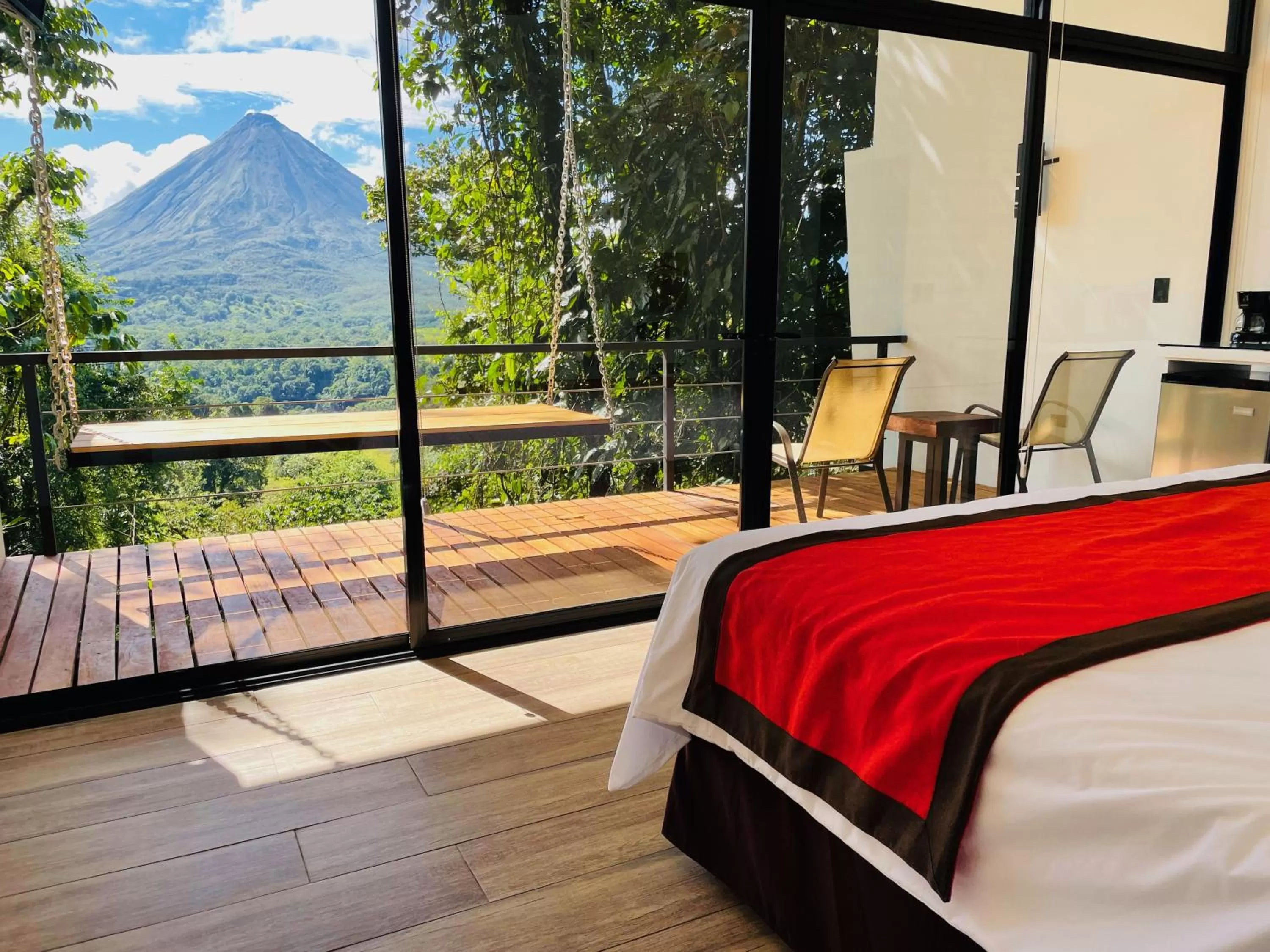 Natural landscape, Bed in Sangregado Lodge
