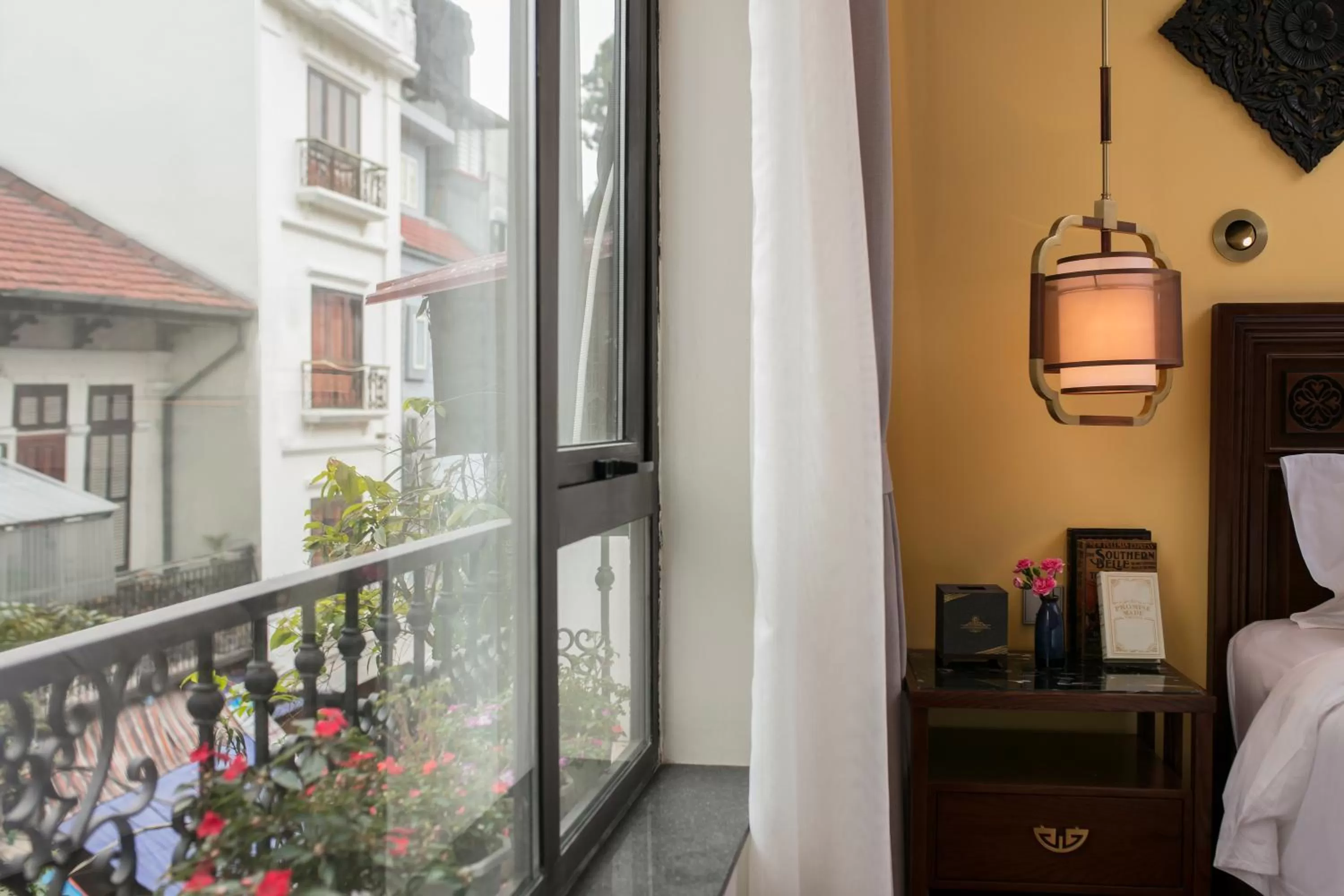 Bed in Lucien Hanoi Lakeside Hotel & Rooftop