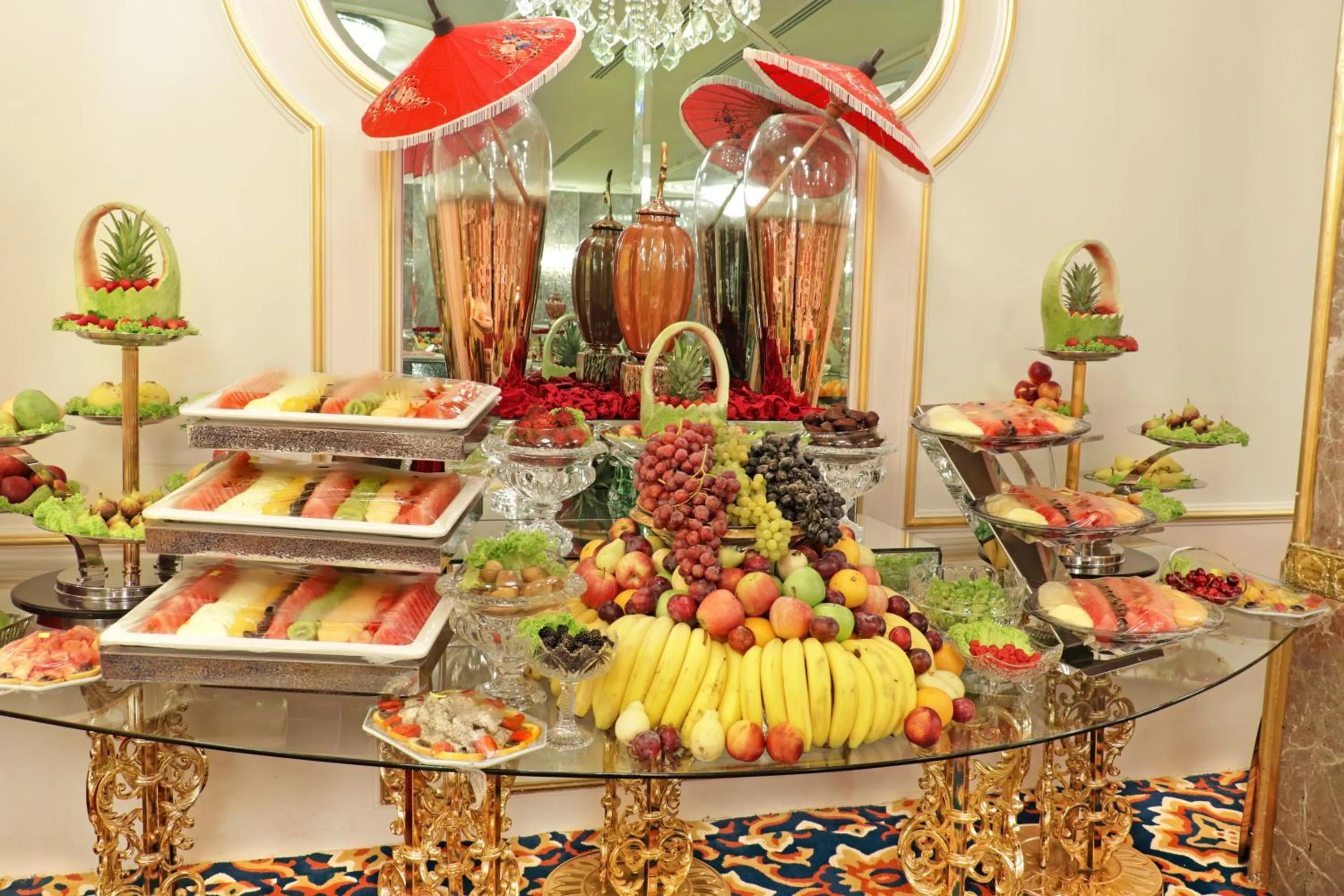 Buffet breakfast in Casablanca Hotel Jeddah