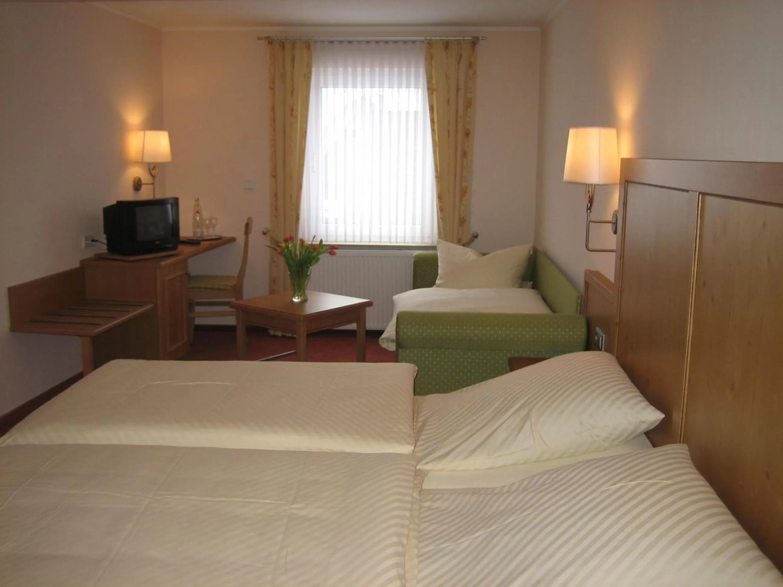 Photo of the whole room, Bed in Hotel Lindenhof