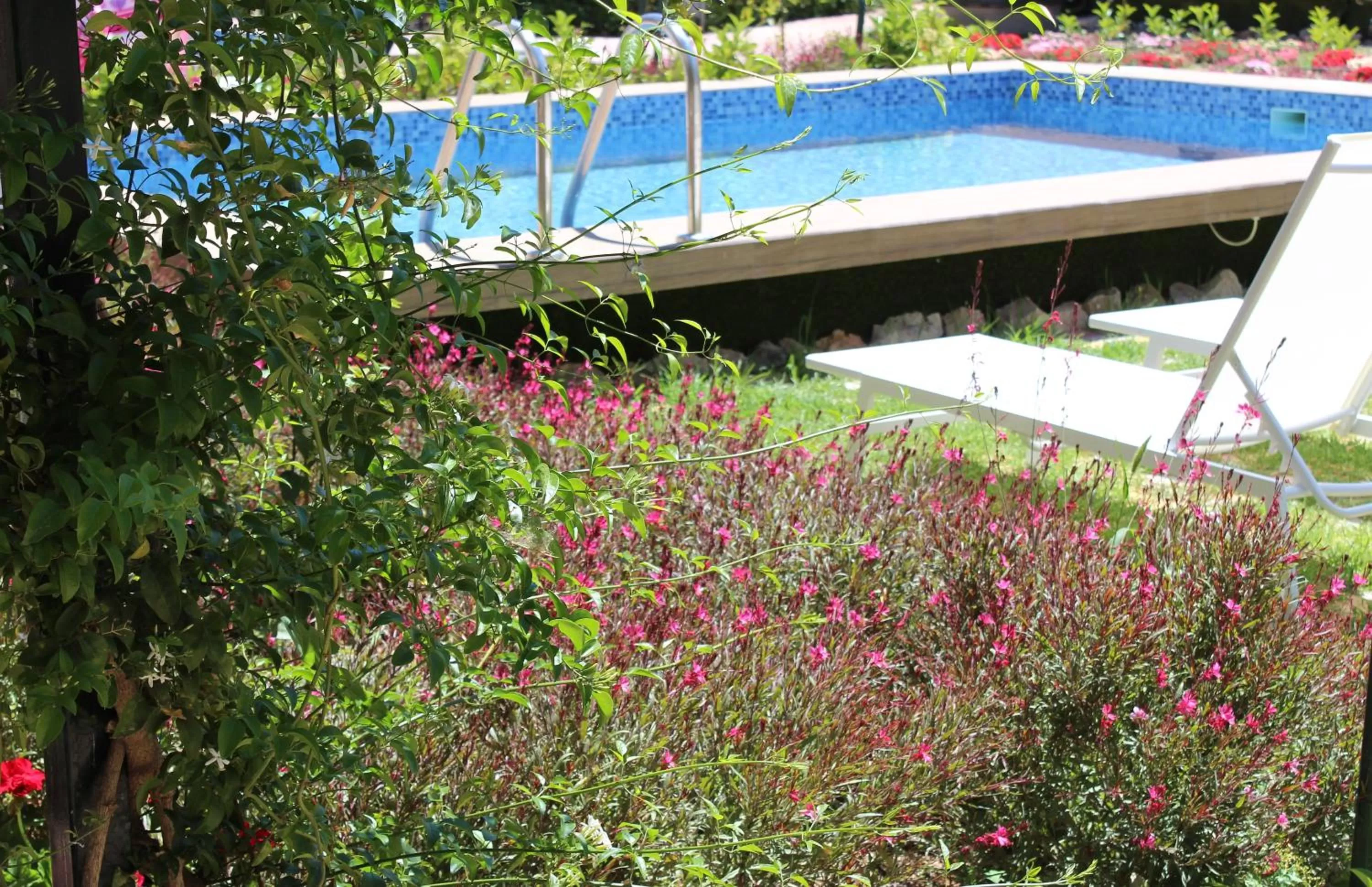 Pool view in Corinthian Village