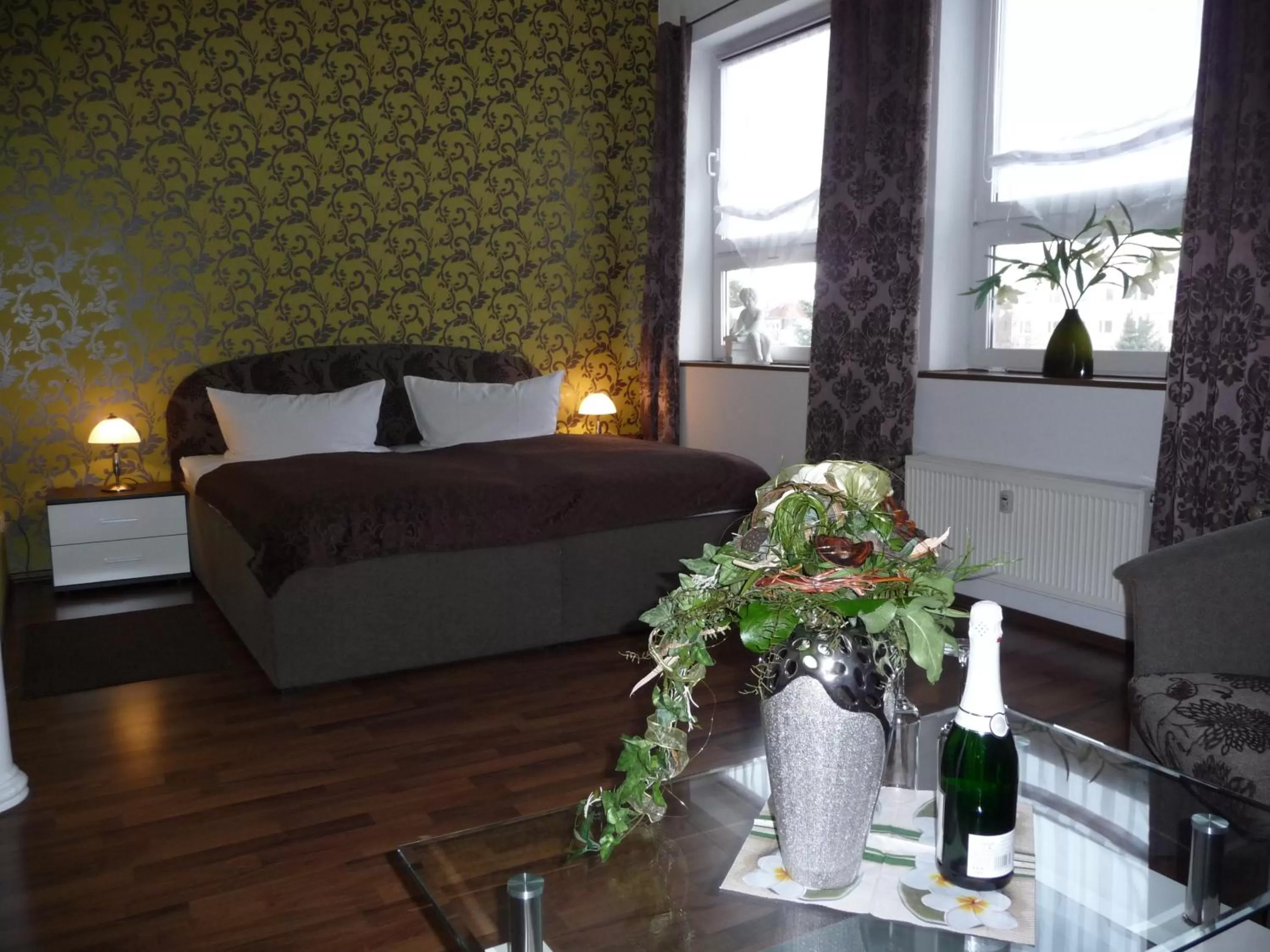 Bed in Hotel am Schützenberg