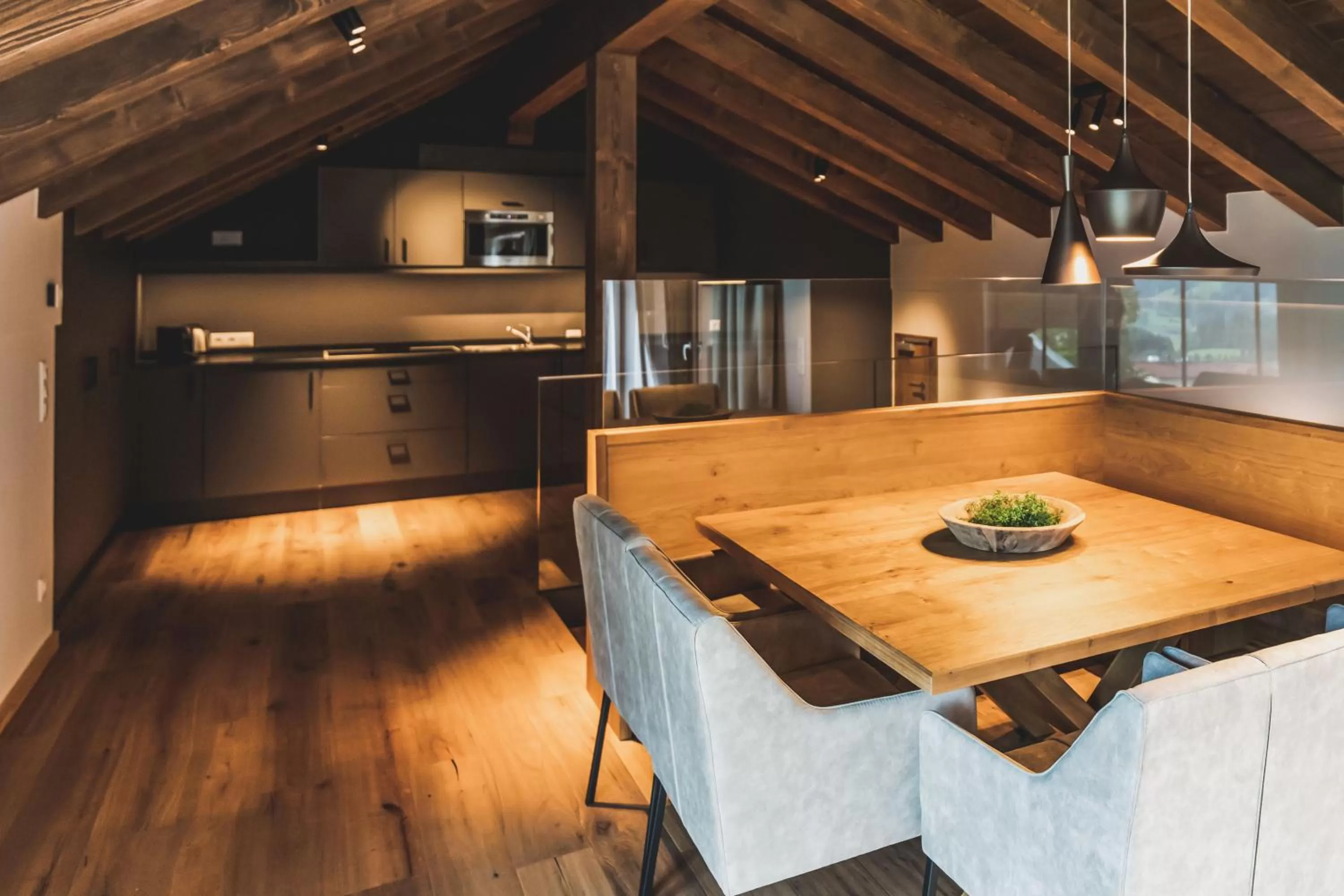 Kitchen or kitchenette, Kitchen/Kitchenette in PURE Resort Ehrwald