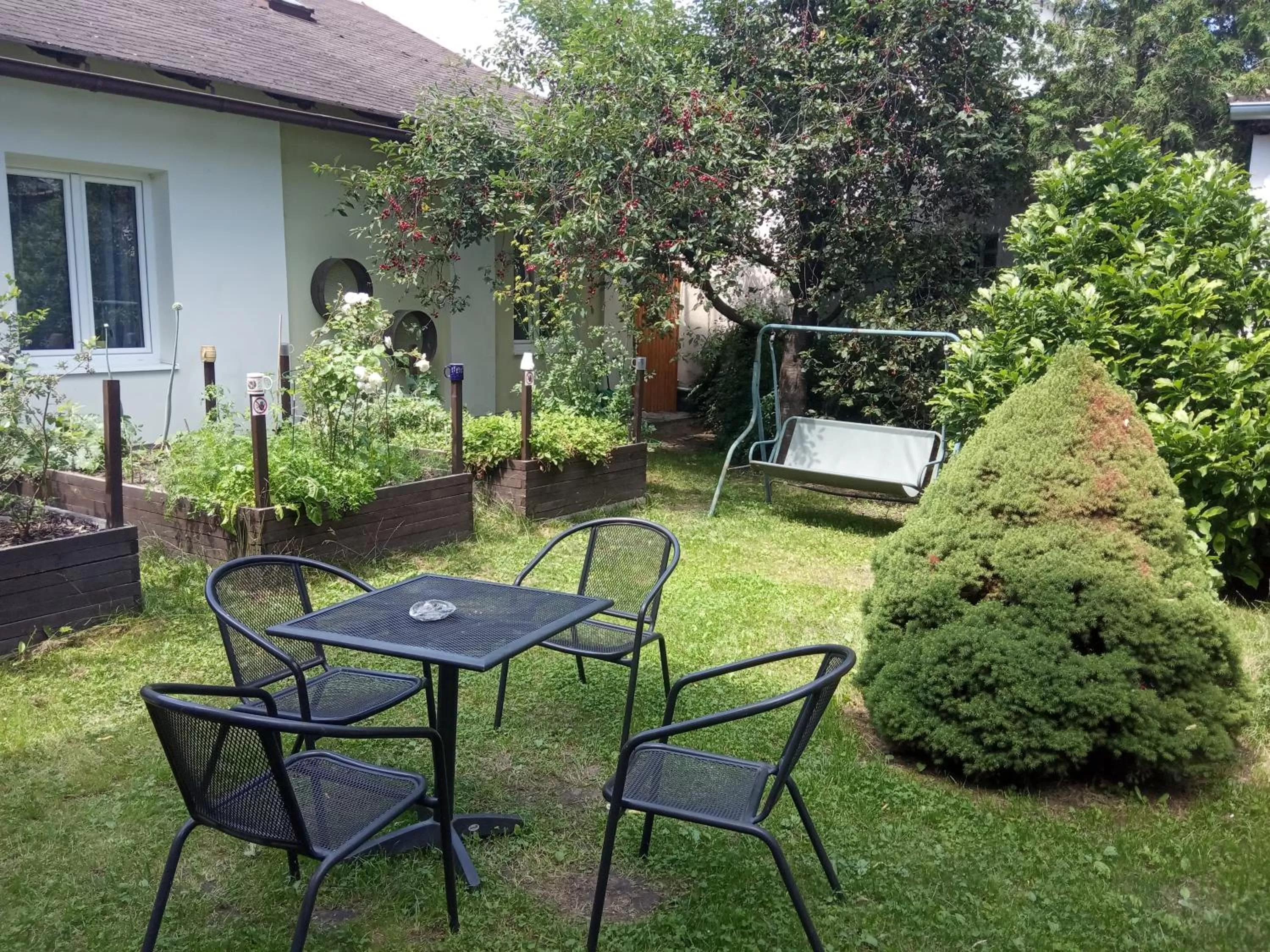 Garden in Pension Fontána Svitavy