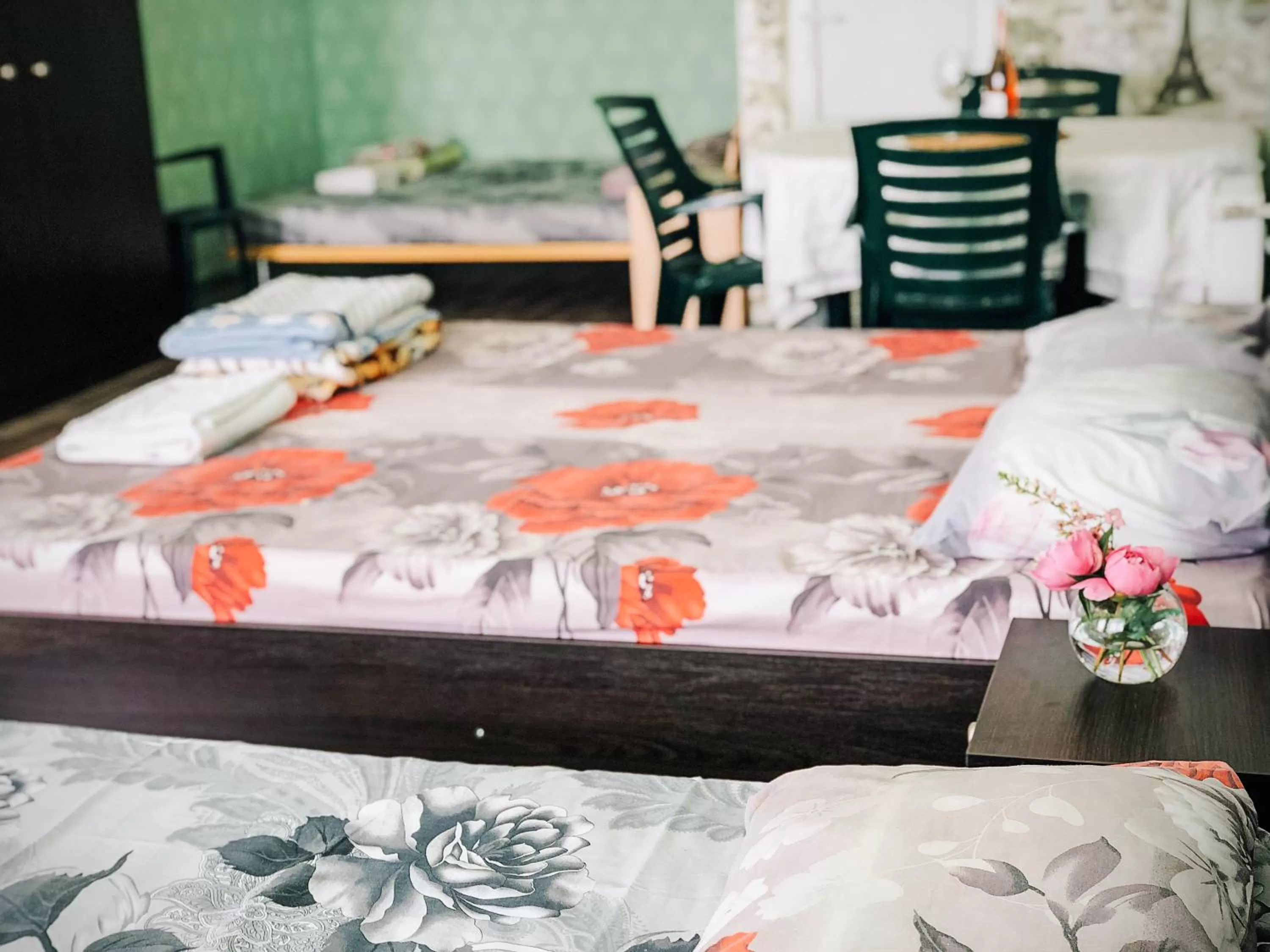 Bed in Zolotoy Bereg Hotel