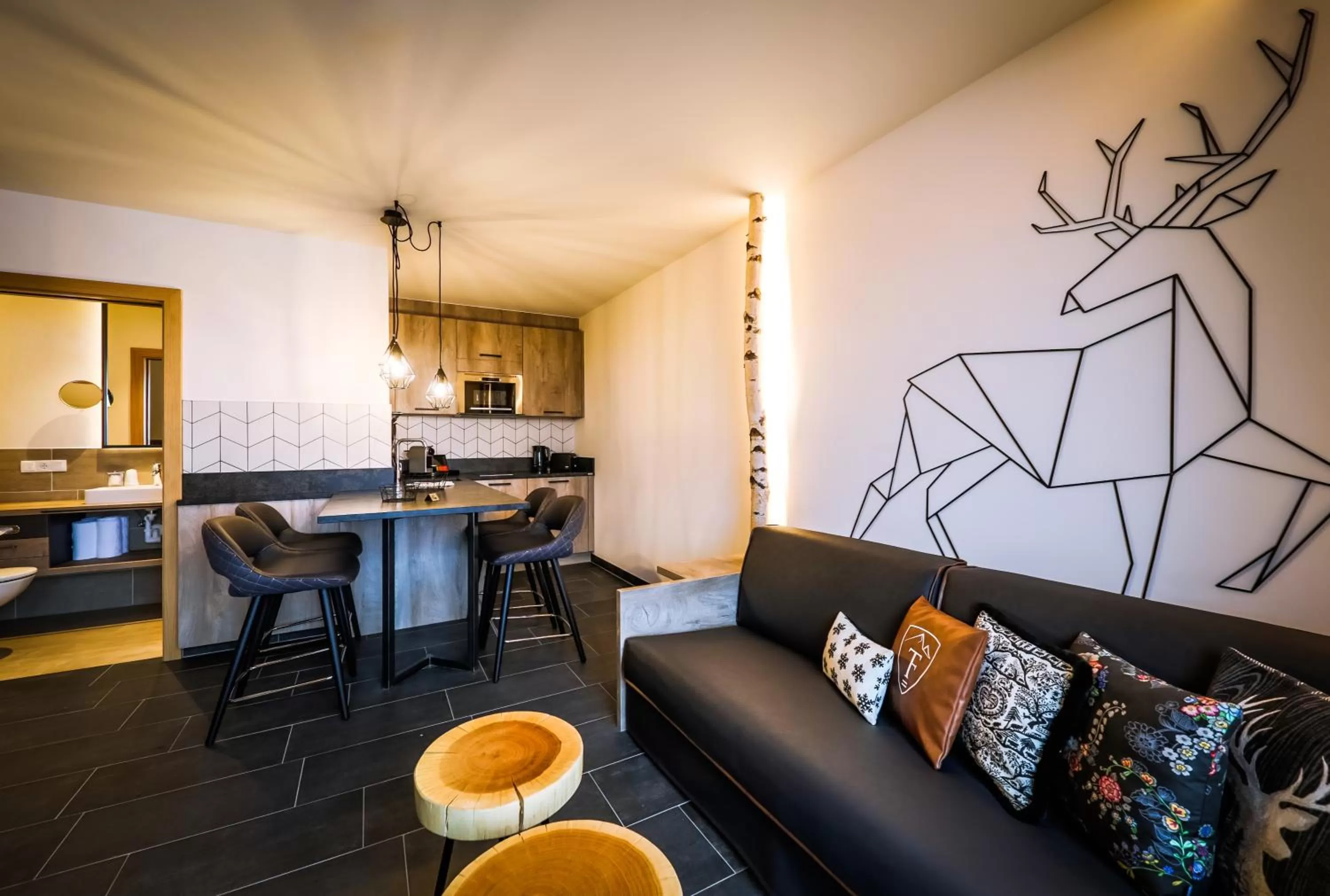 Kitchen or kitchenette in 24 by AvenidA - Mountain Hotel