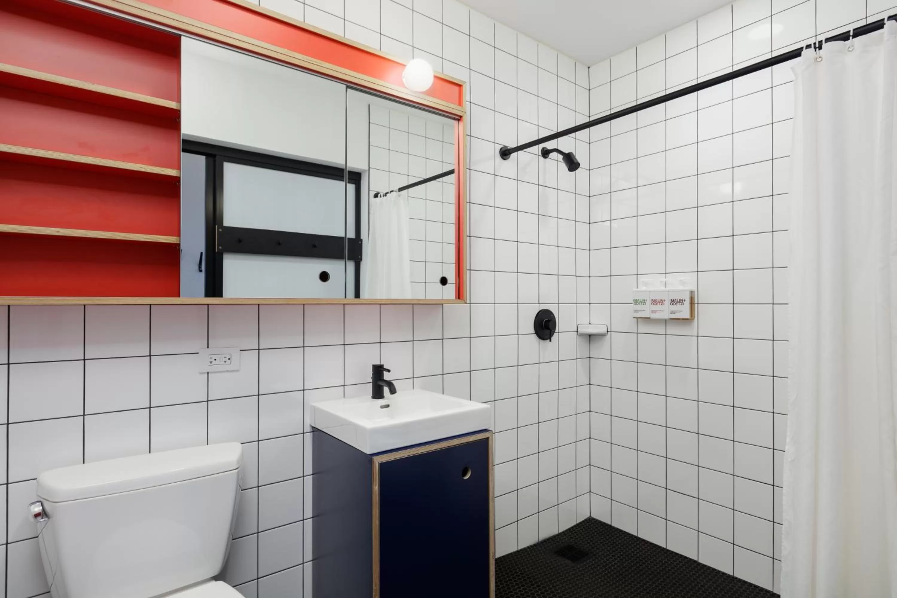 Bathroom in Placemakr Wall Street