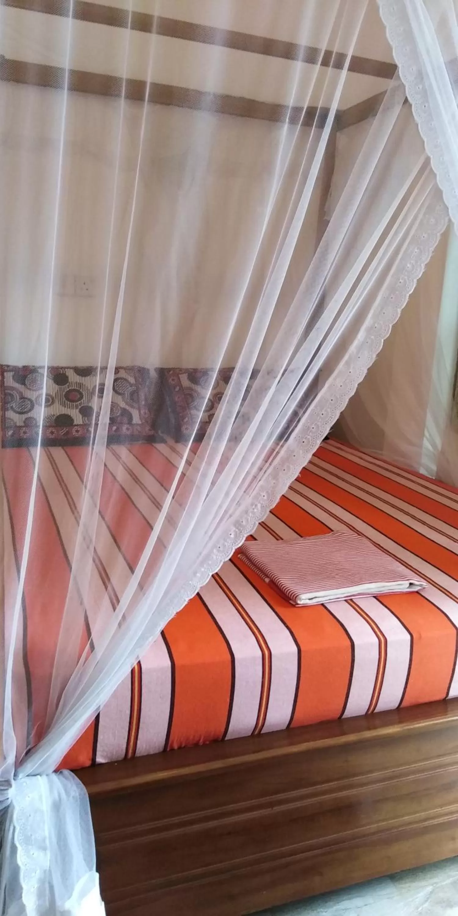 Bed in Pearl Resort Mirissa