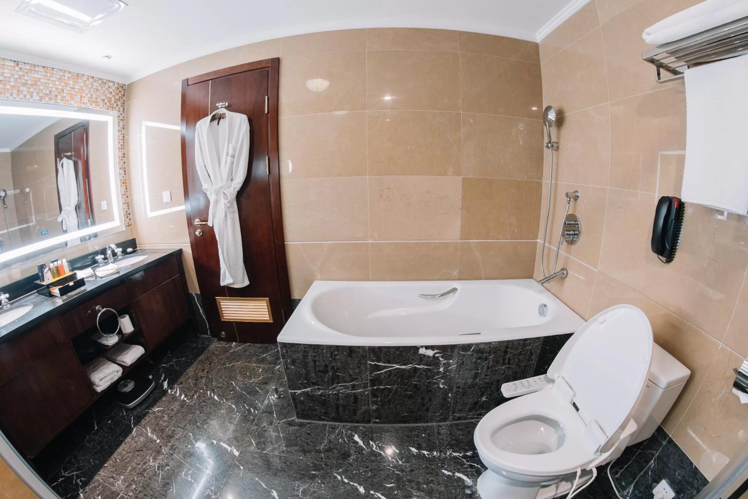 Bathroom in Golden Tulip Addis Ababa