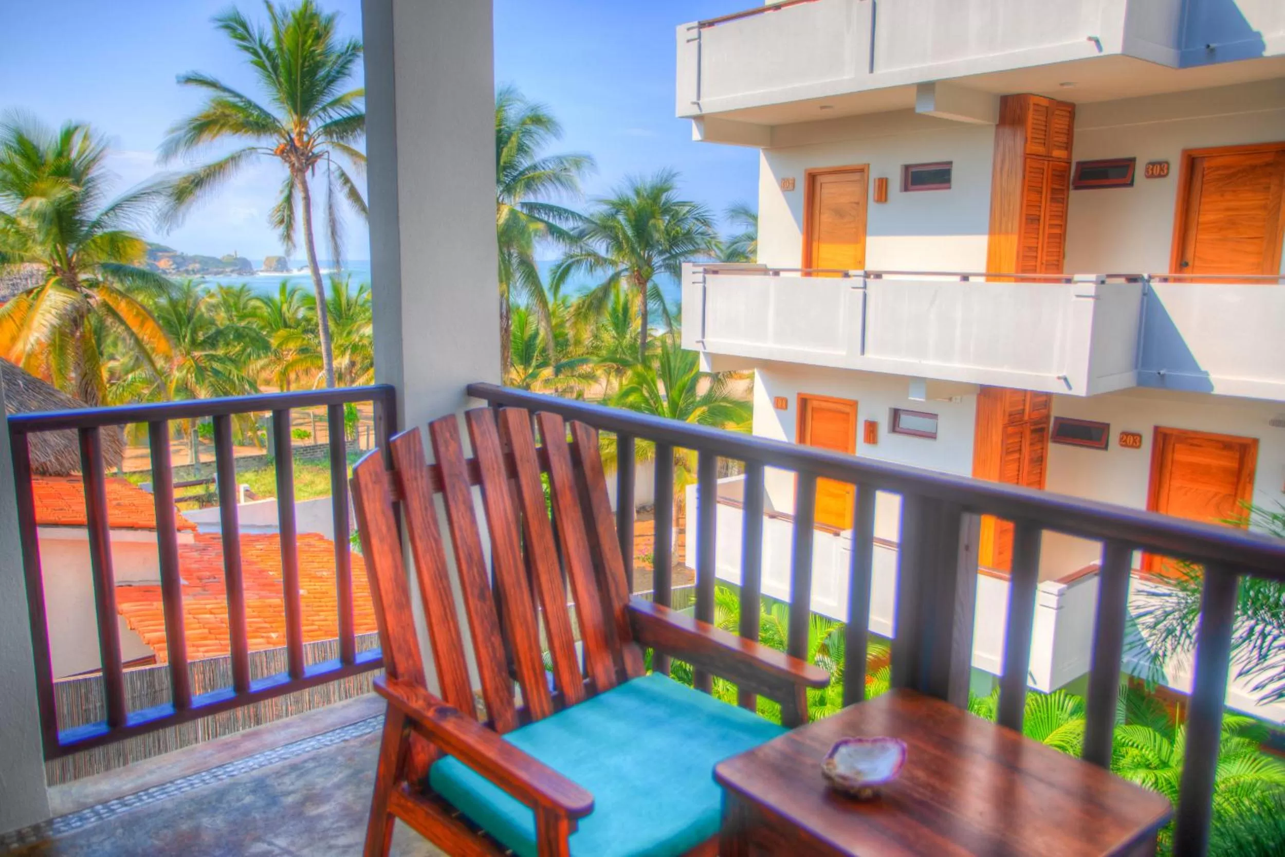 Balcony/Terrace in Punta Zicatela Hotel - Adults Only