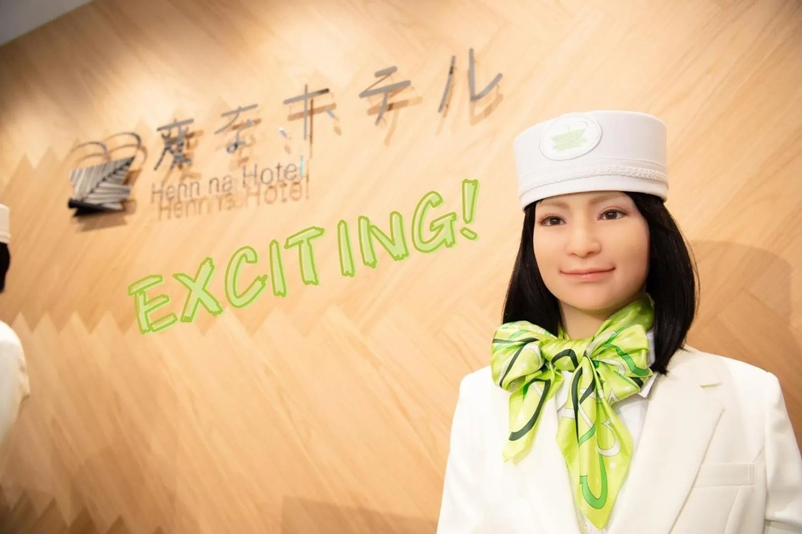 Property logo or sign in Henn na Hotel Tokyo Akasaka