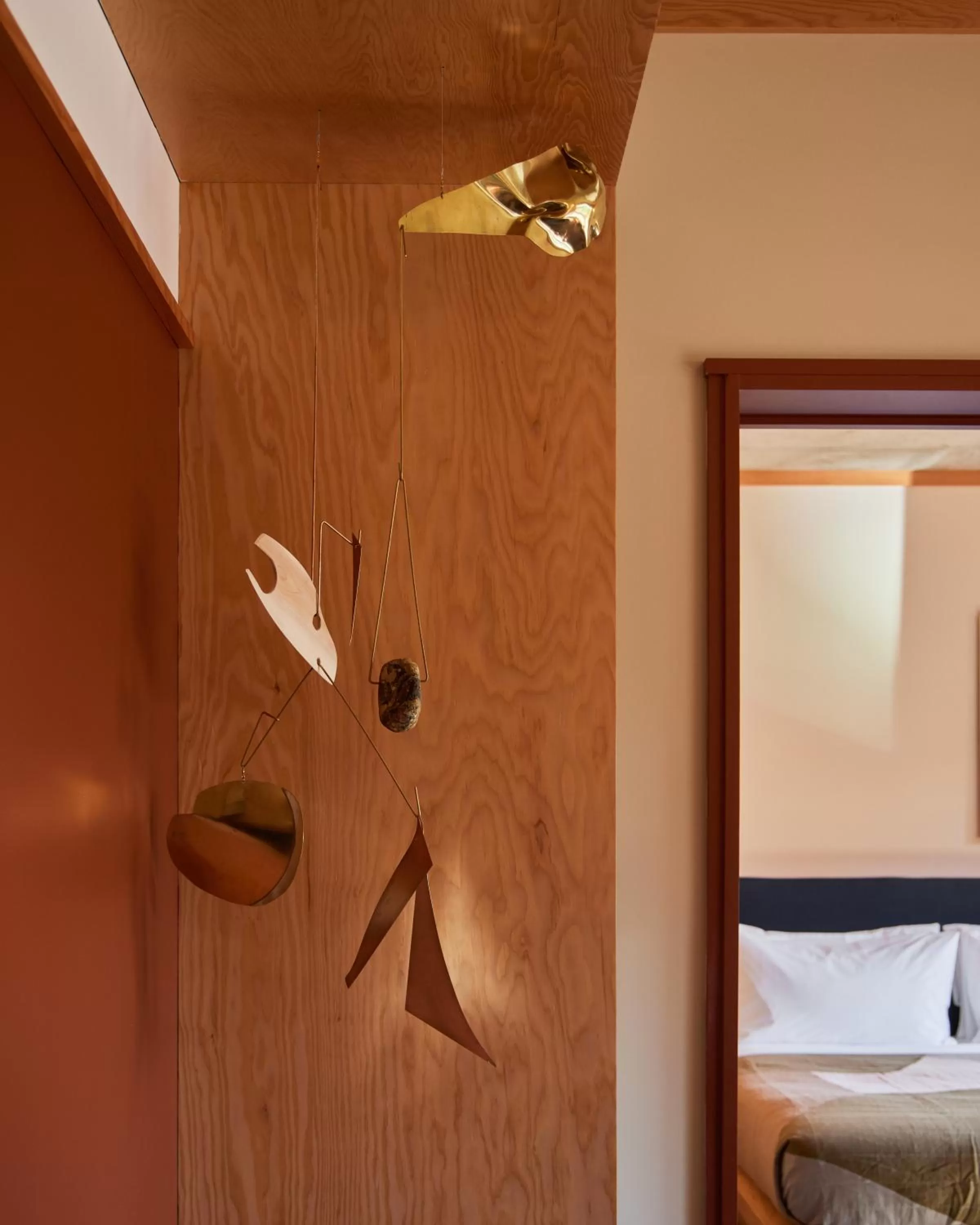 Decorative detail, Bed in Ace Hotel Toronto