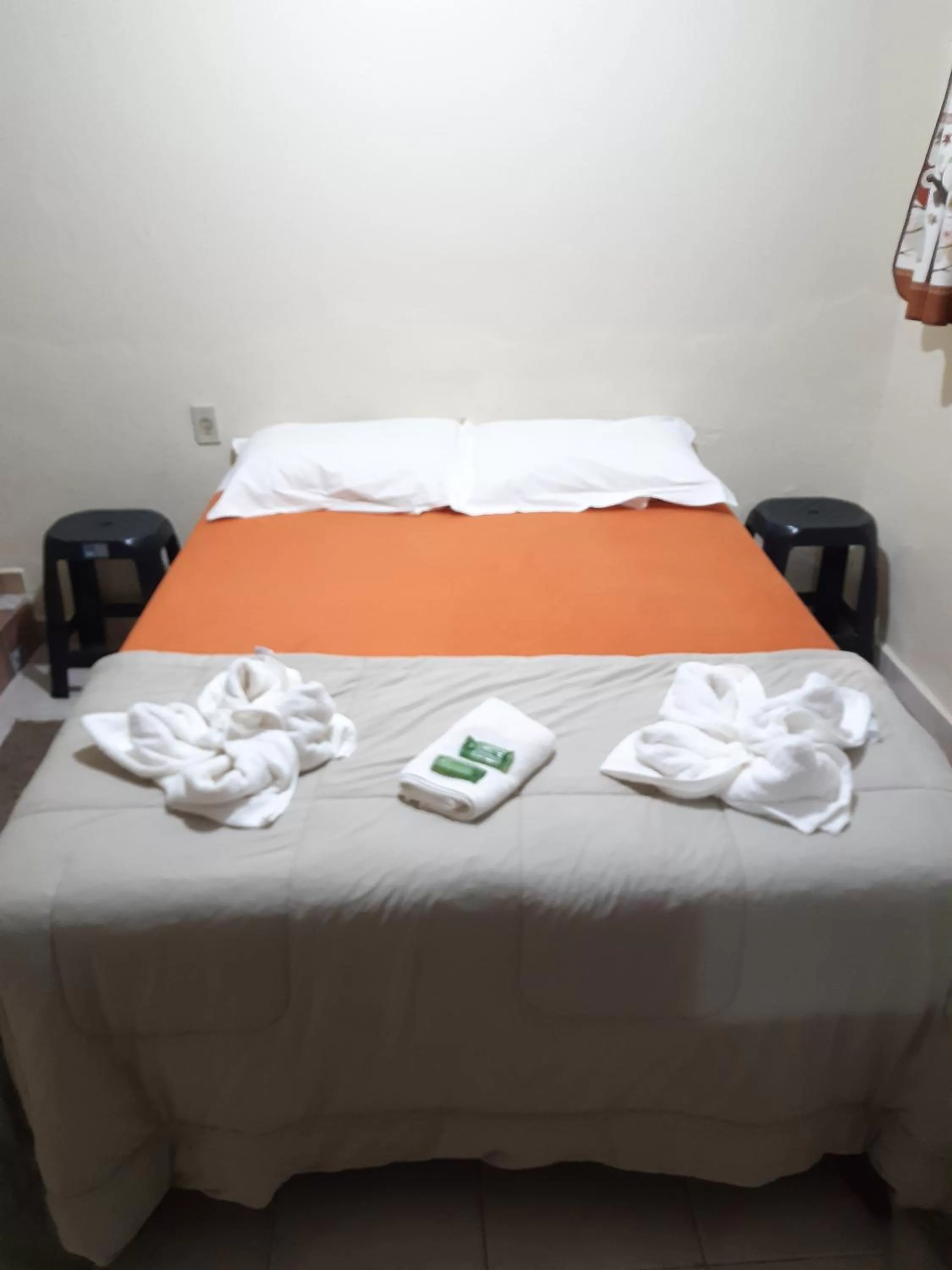 Bed in Pousada Reino Encantado - São Thomé das Letras - Minas Gerais