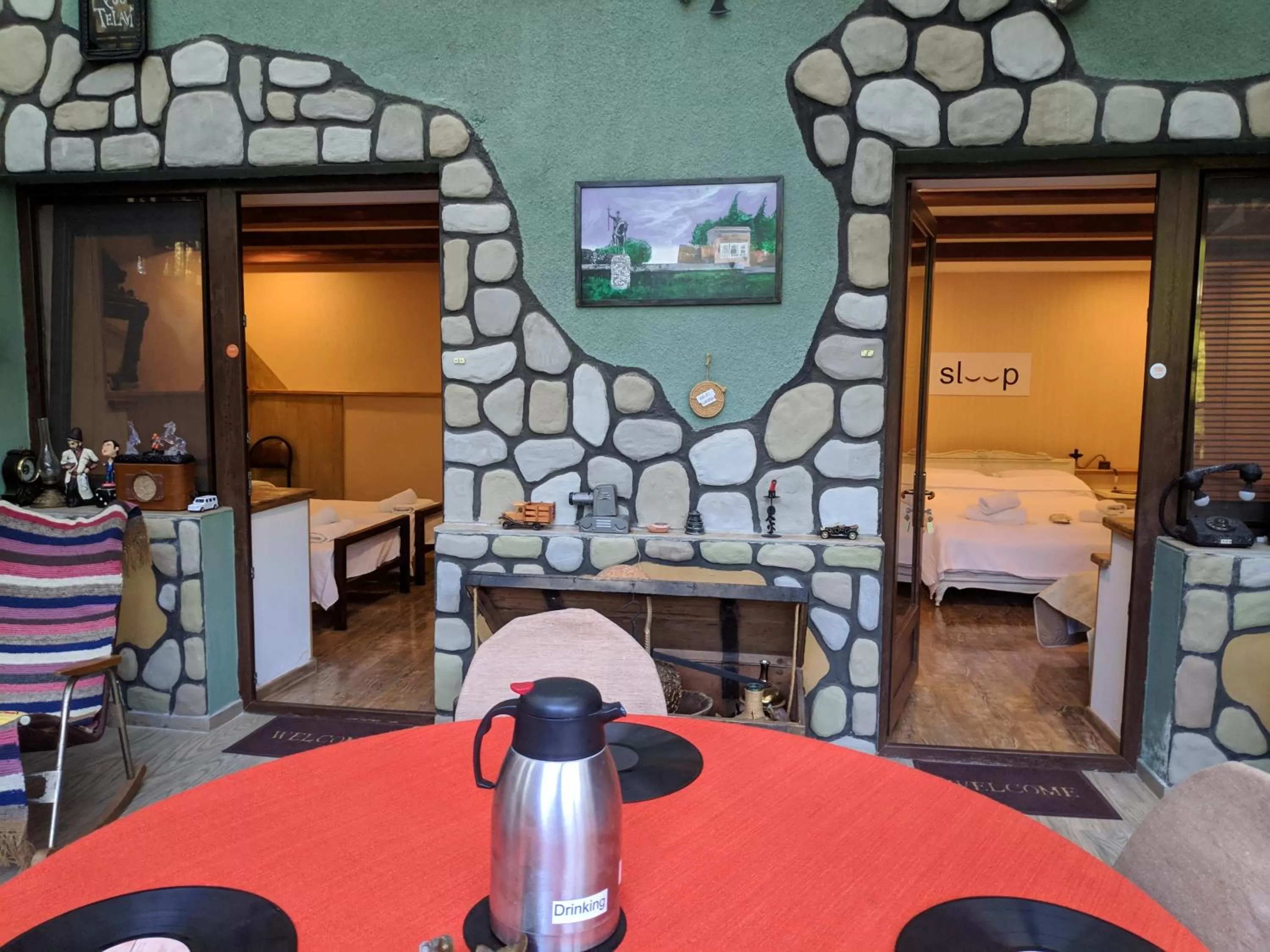 Living room in Qilimcha's Guesthouse