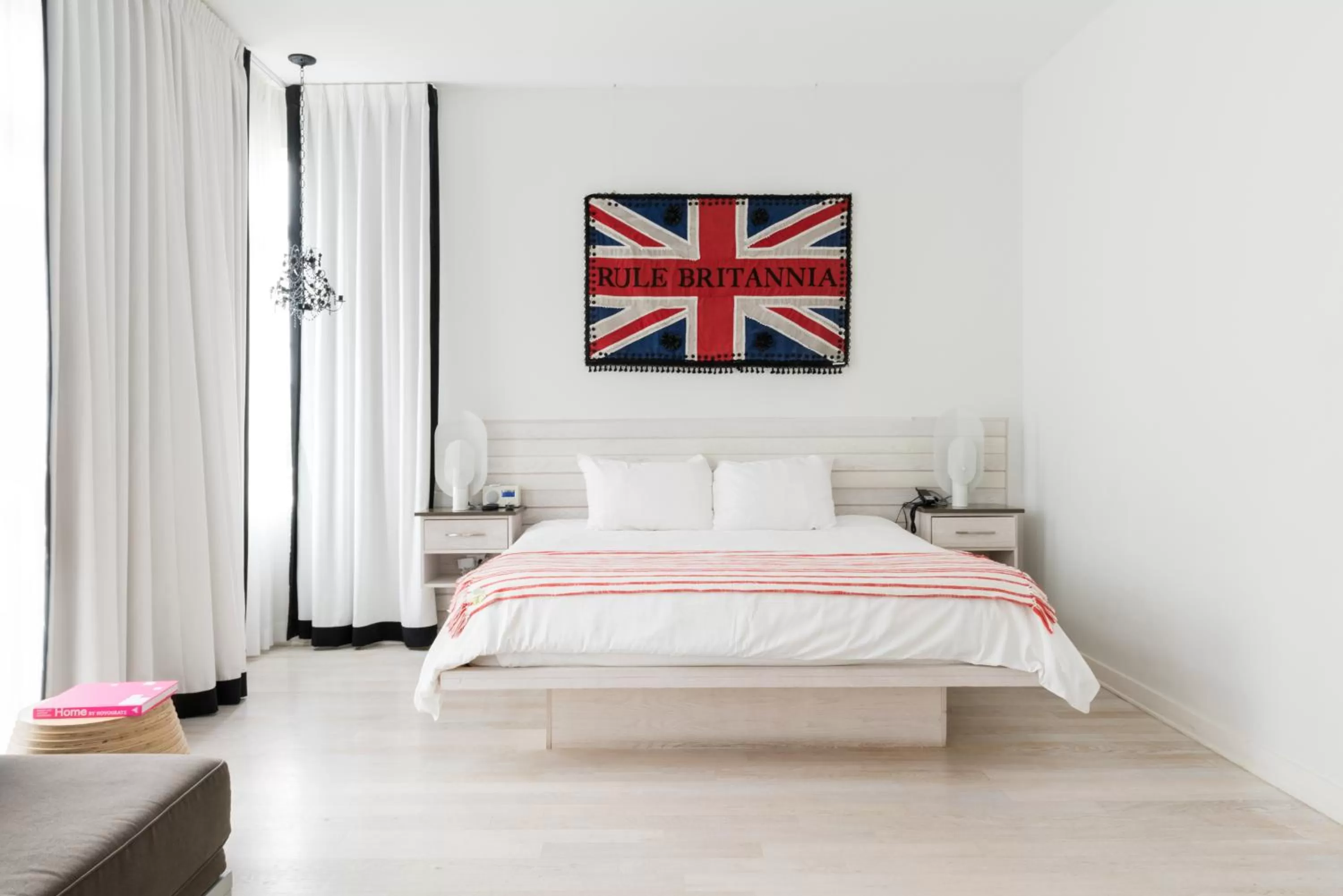 Bed in Bungalow Hotel