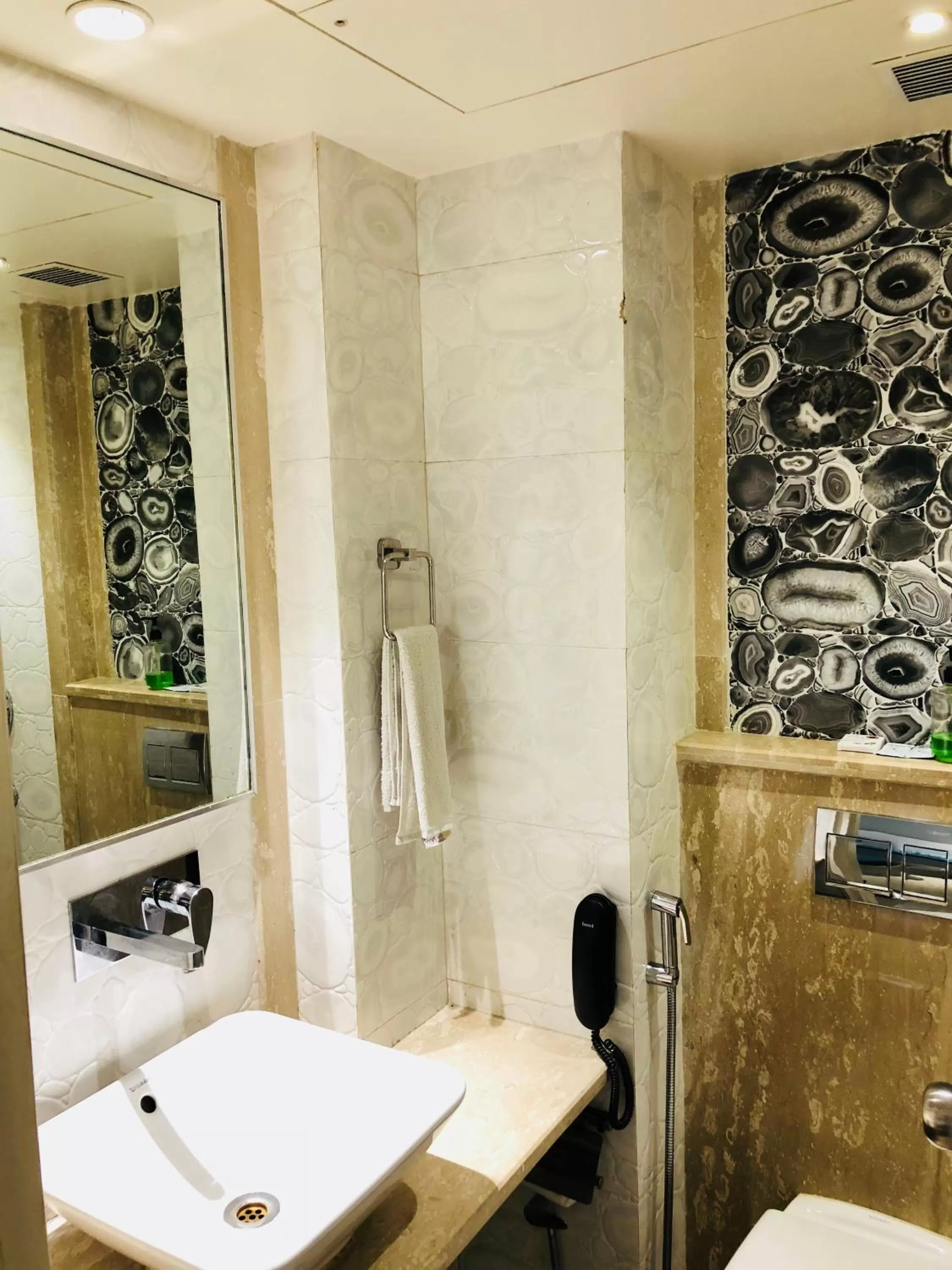 Bathroom in City Empire - New Delhi Railway Station, Near Connaught Place