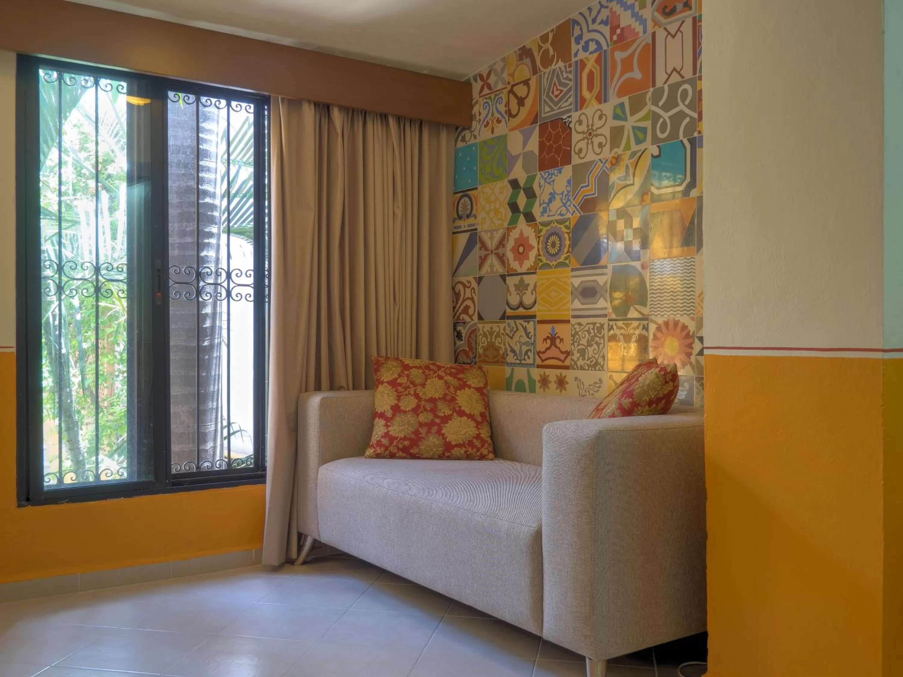 Bed in Hotel Luz en Yucatan